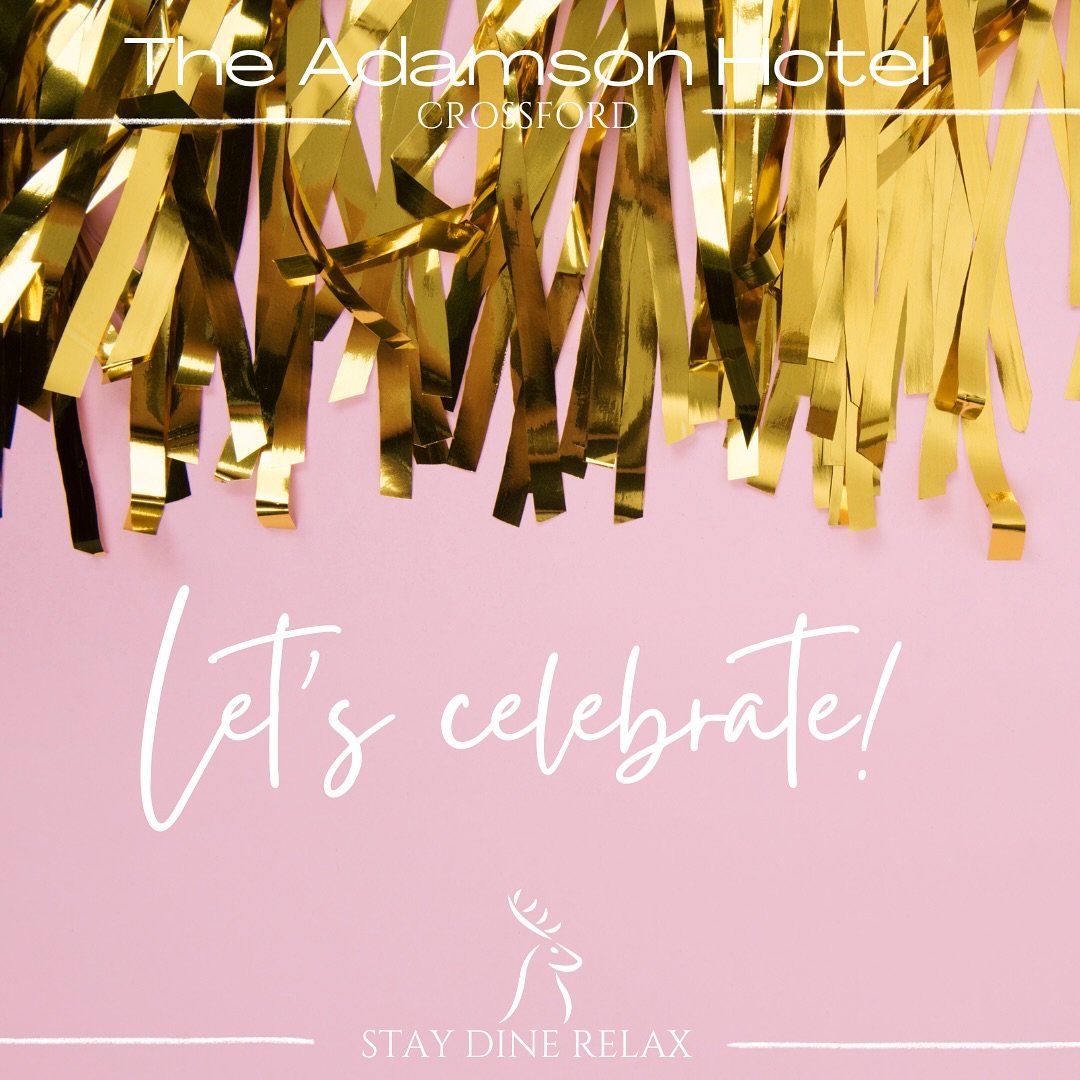 When it&rsquo;s time to party there&rsquo;s only one place to celebrate the special moments with friends and family!

Talk to our friendly team to reserve the Tempus Suite for your event on 01383 736132.