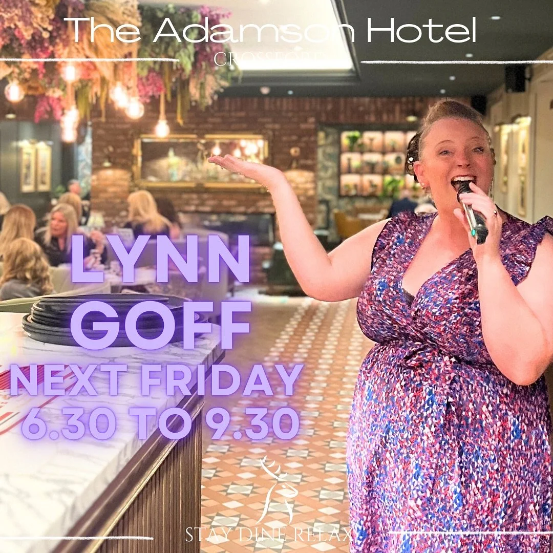 Date for your diary! Live music from the fantastic Lynn Goff next Friday!

It&rsquo;s the perfect start to the weekend! 

#dunfermline #livemusic #outout