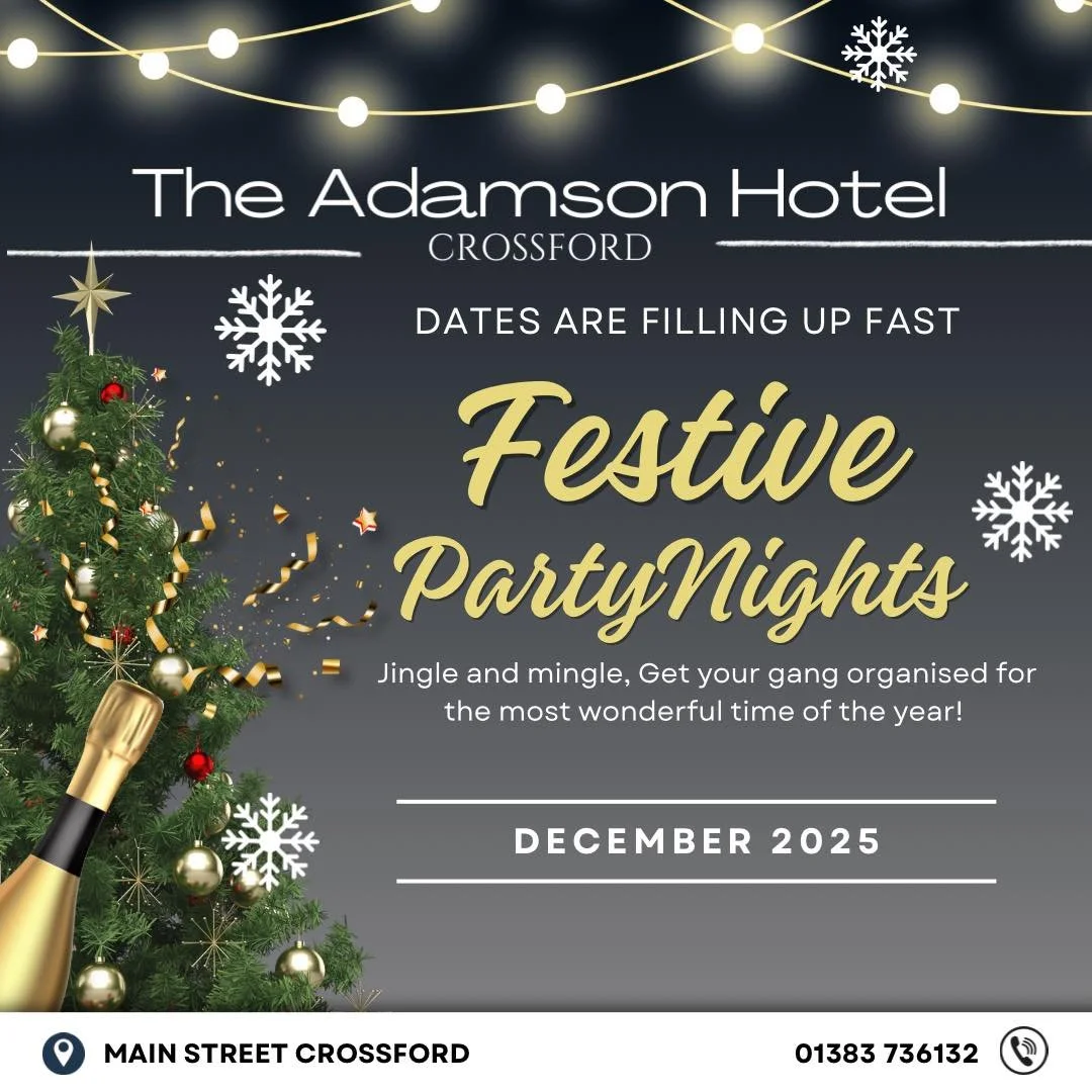 🎅 Don&rsquo;t wait until it&rsquo;s too late &mdash; Christmas party season is coming! 

Get organised early and make this year&rsquo;s festive celebration one to remember at The Adamson Hotel. Our Christmas party nights are always a hit &mdash; fil
