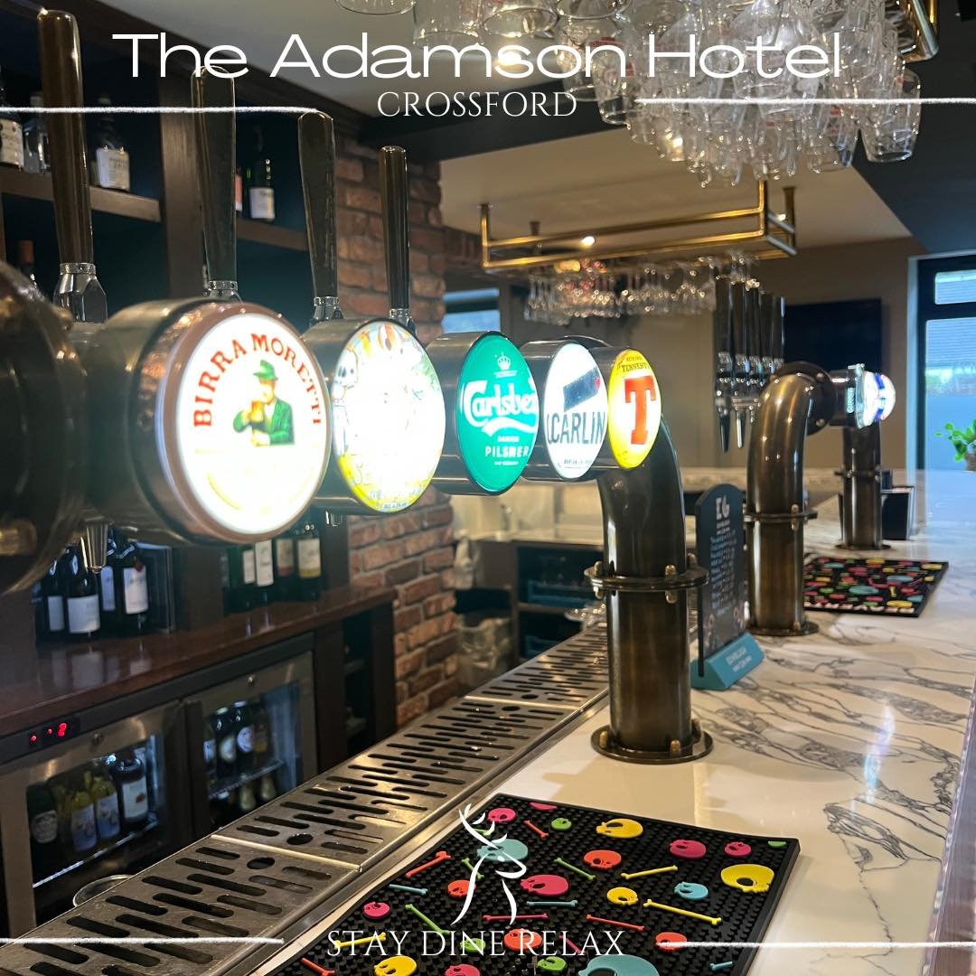 Nothing better than catching up with good friends over a pint 🍻 Great laughs, great company &mdash; here&rsquo;s to more moments like this!

The Adamson Bar - open daily from noon

#catchup #makemineapint #mated #dunfermline