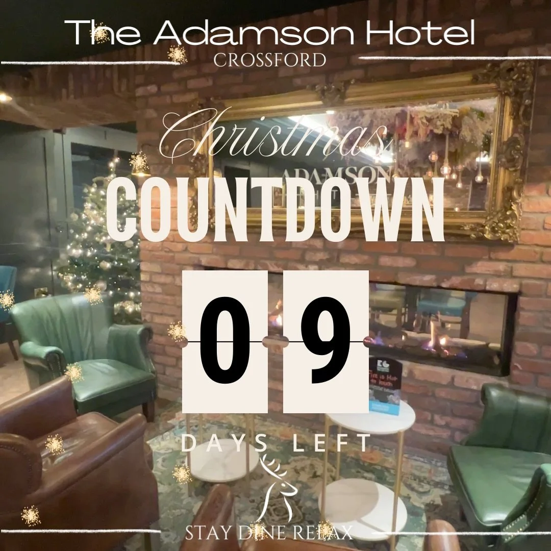 We&rsquo;re down to single figures!!🎄

The Adamson Hotel - serving up a festive feast from non daily 

#dunfermline