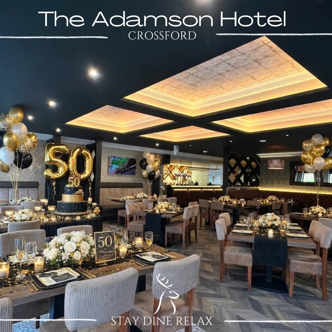 It&rsquo;s always party season at The Adamson 🥳

The festive flings may be over but our fantastic function space is always ready to celebrate your milestone events. 

From birthdays to anniversaries, reunions to prize giving it&rsquo;s the perfect p