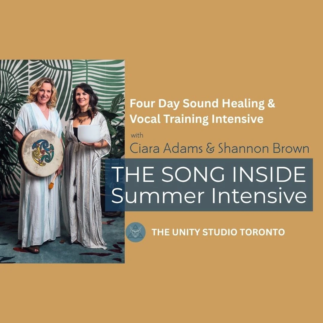 🎵 There&rsquo;s a song inside all of us &mdash;
✨ A frequency of truth,
💓 A vibration of healing.

This August, you're invited to follow its call. 🌈

🎶 The Song Inside: Summer Intensive
🌞 A 4-Day Sound Healing &amp; Vocal Training Course
🗓 Augu
