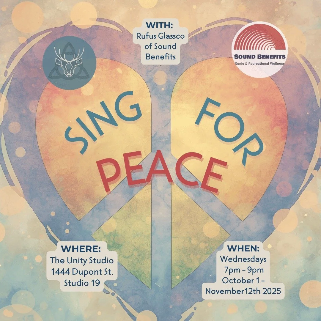 Hey friends!
Have you heard about Sing for Peace?

A lot of us are feeling the weight, the pain and the stress of so much suffering, hatred and intolerance in the world right now. It can also feel really frustrating, and upsetting, when we think we a