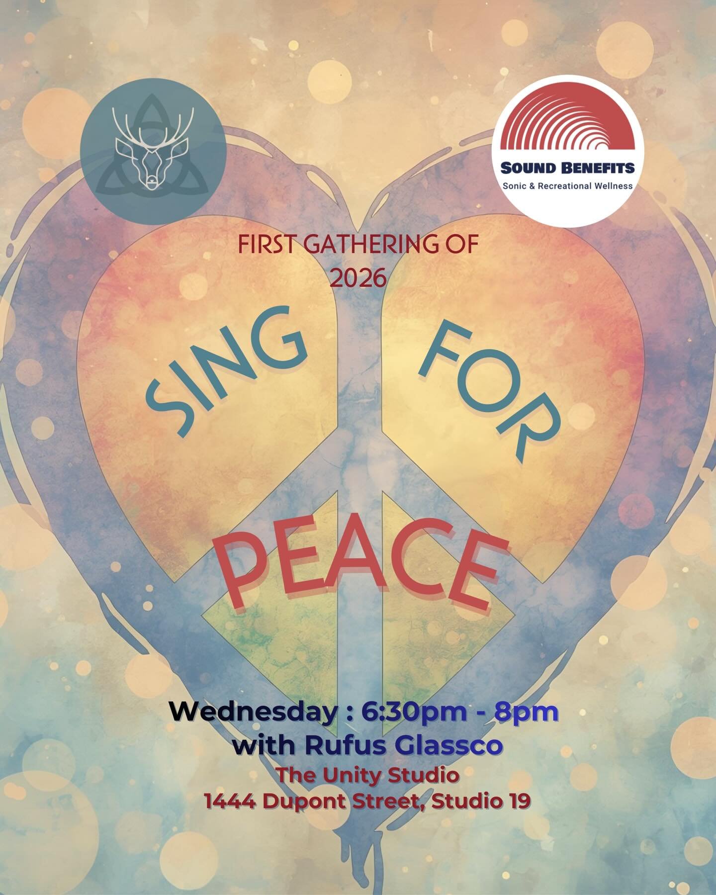 Come to our First Sing for Peace of 2026, under the guidance of @rufusglassco the start of our 2026 Winter Season!

Wednesday, Jan.7th 6:30-8pm

🔗Eventbrite link in bio 

The Unity Studio, 1444 Dupont St, Unit 19, Toronto, ON, M6P 4H3

Come help us 