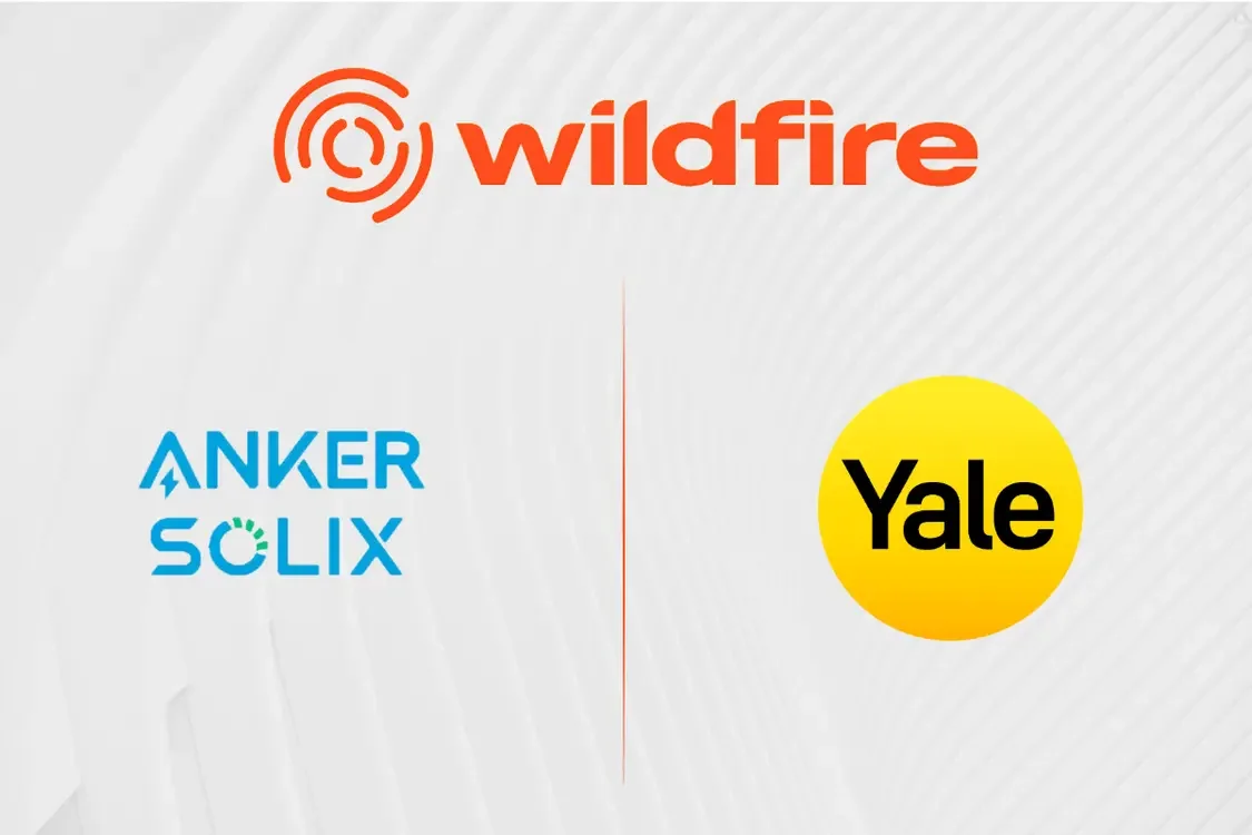 Wildfire, Anker Solix, Yale logos