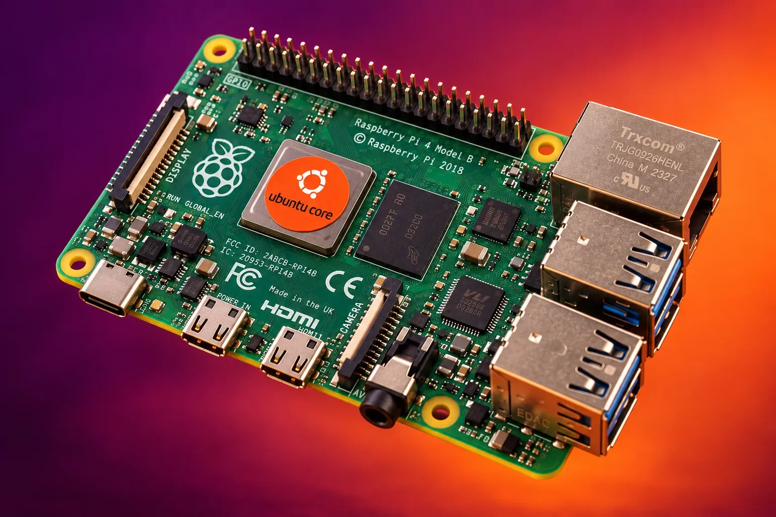 Ubuntu computer chip