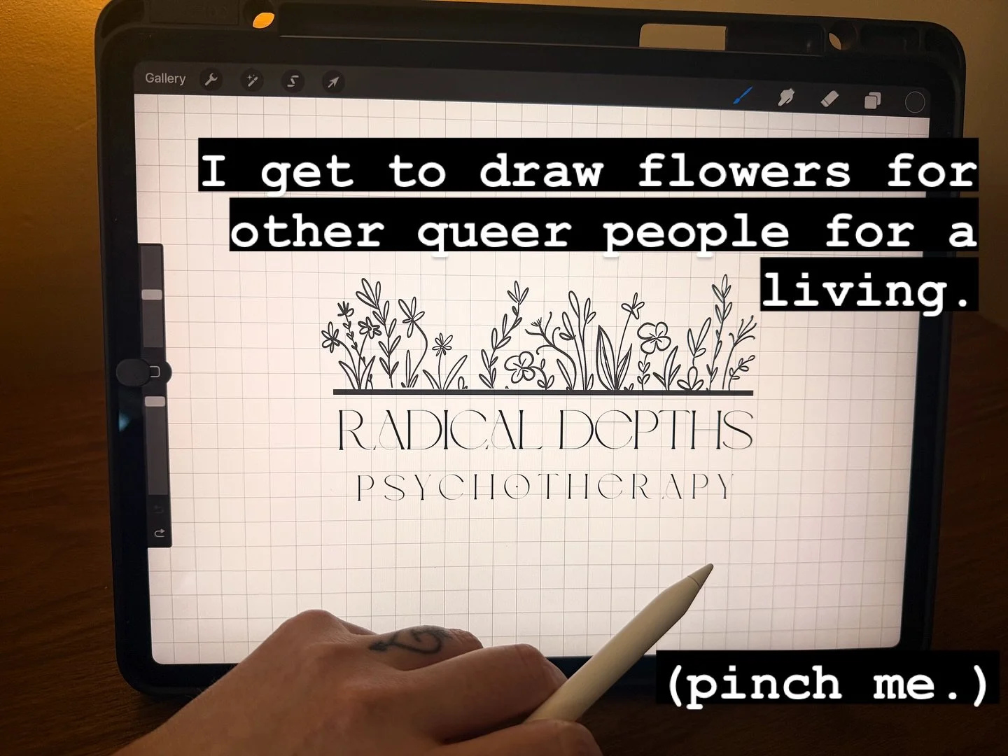 What is this life? 🤓💓

Grateful to be trans and running a successful queer af business working with other queer people. I get to build things, fix things, AND design things. Did I dream this magic up? ✨

#GratefulQueer #KindDesign #QueerDesign #UXF