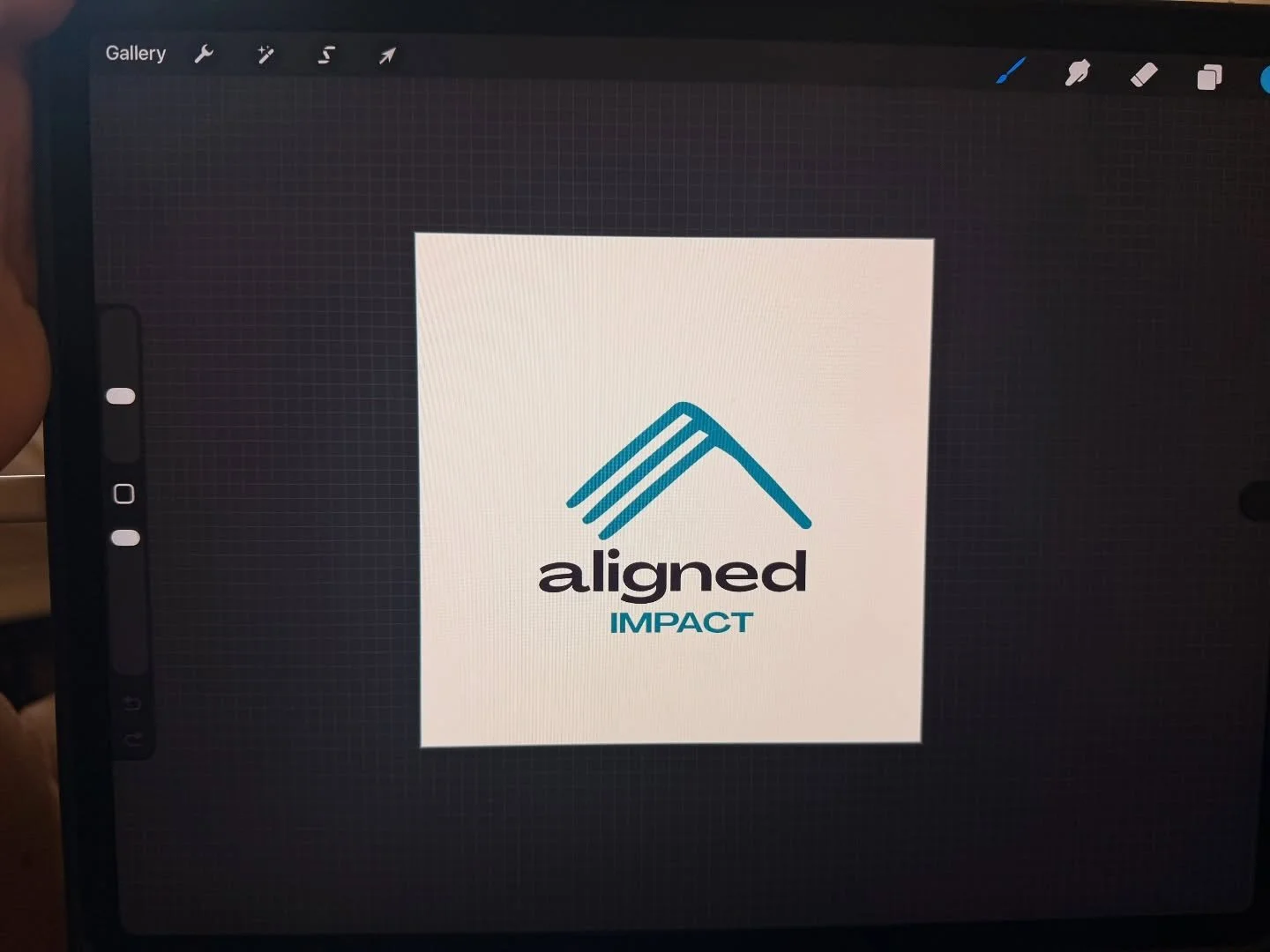Messing around with logo design this week for an old friend turned new client! Website is next. 🤓💘

#queerlogos #kinddesign #queerwebsite

Image description: three slides of iPad Procreate screen shots with different options of lowercase aligned ce