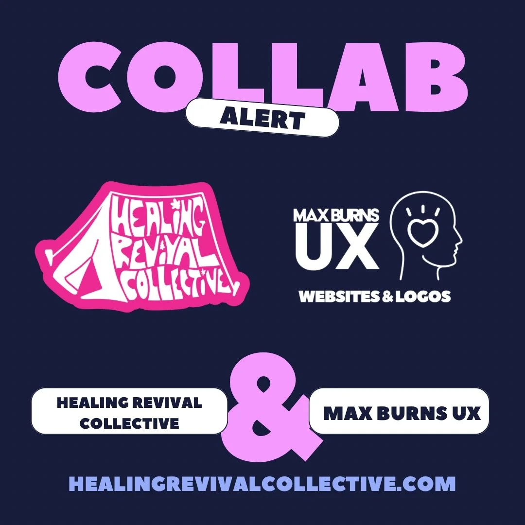 Launch day! 🌏🚀🪐

Been mushing minds and creating newness with Erynn, Founder of @healingrevivalcollective and it feels so good to put energy into a project meant to heal and bring together other neurodivergent queer folks. 🔮

The new site is read