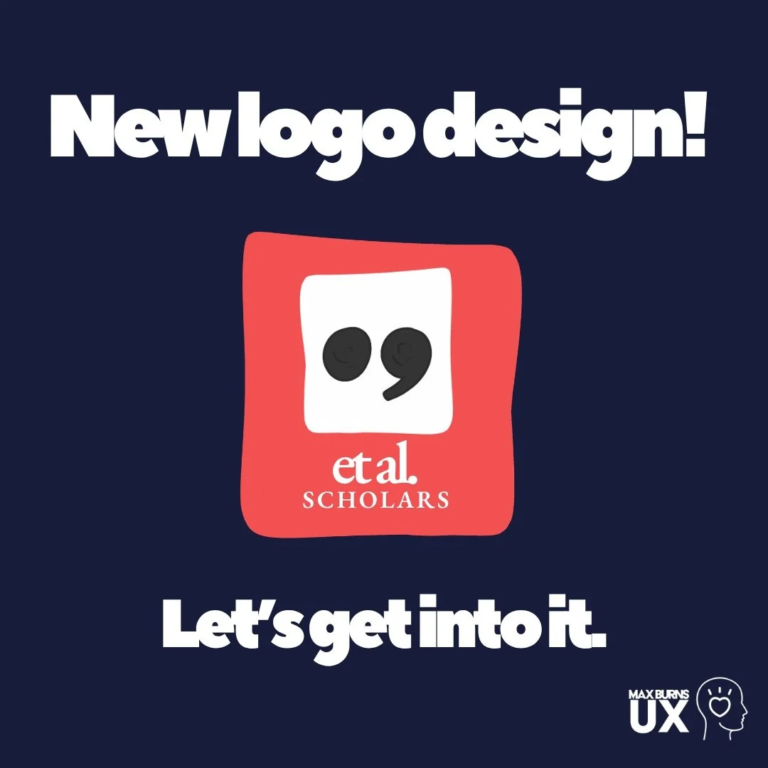 Launching the new logo and website for @etal.scholars 🚀 etalscholars.com

There&rsquo;s a lot of thought behind a logo design. Check out what went into making this logo represent the brand and person behind it. 

And if you&rsquo;re an academic need