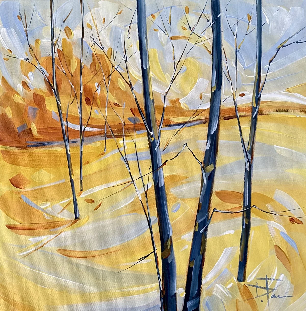 GOLDEN DAY 12X12  VENDU / SOLD