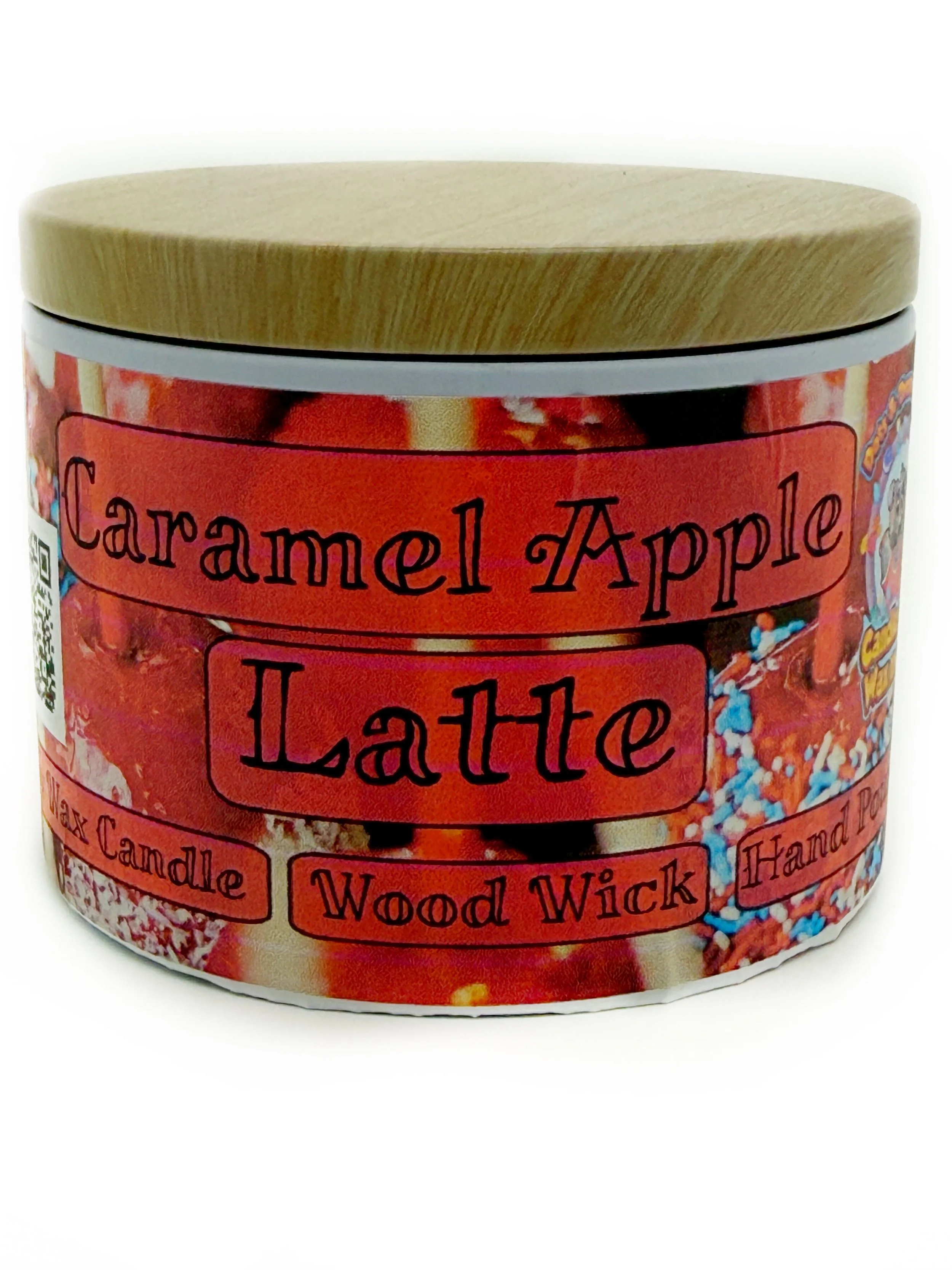 Caramel Apple Latte 6 oz Candle (8 Count Wholesale Pack)