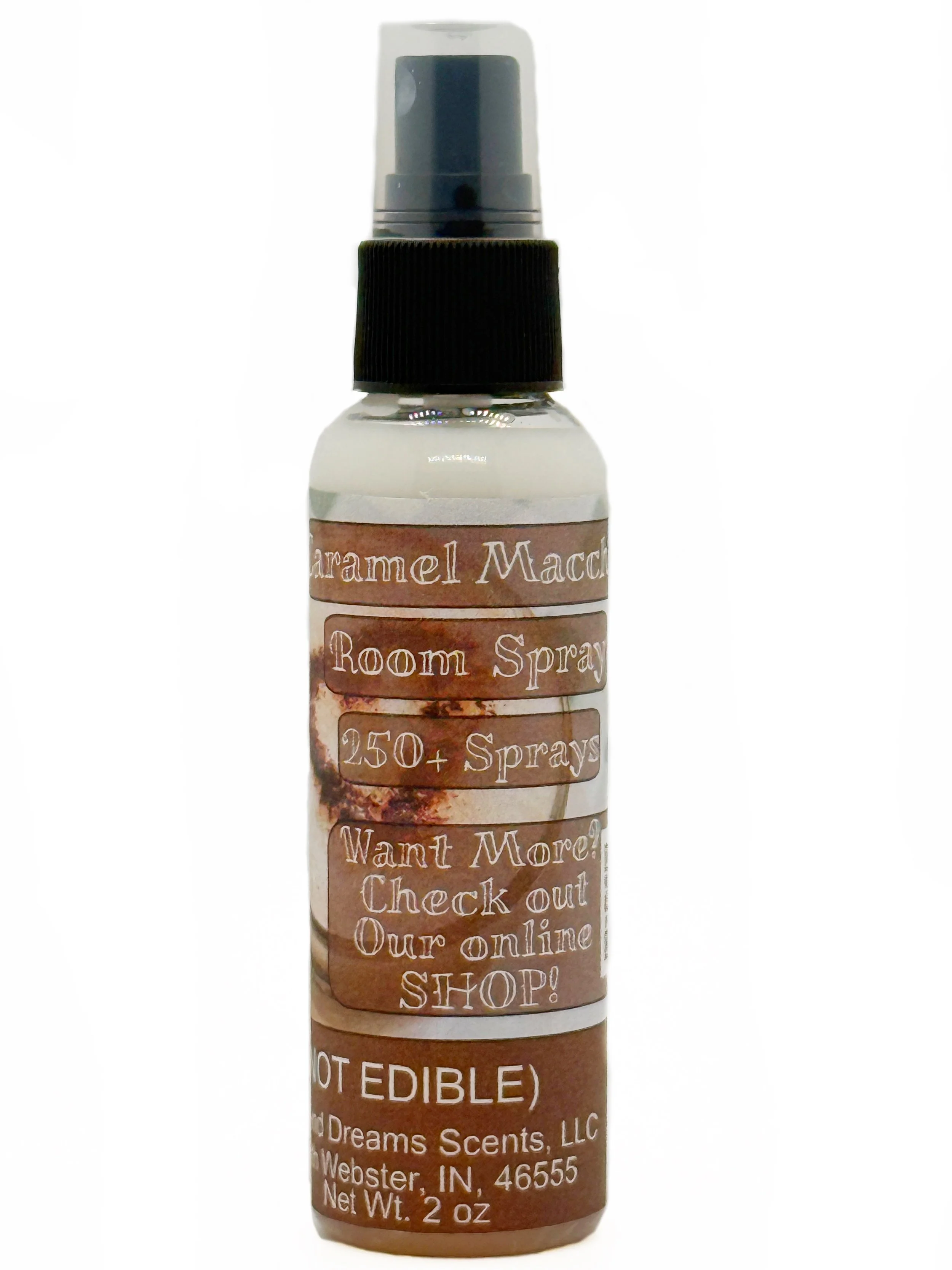 Caramel Macchiato 2 oz Room Spray