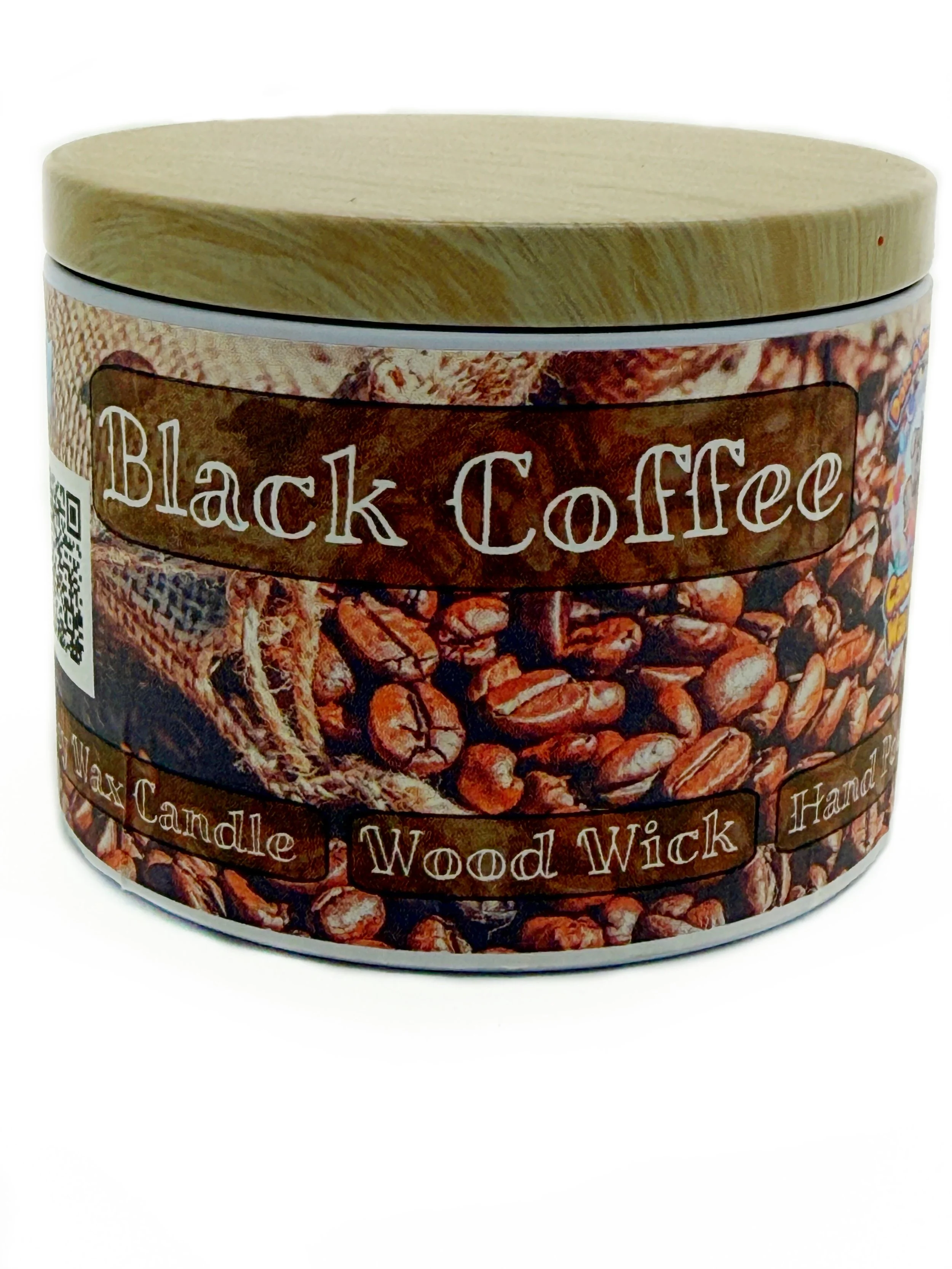 Black Coffee 6 oz Candle (8 Count Wholesale Pack)