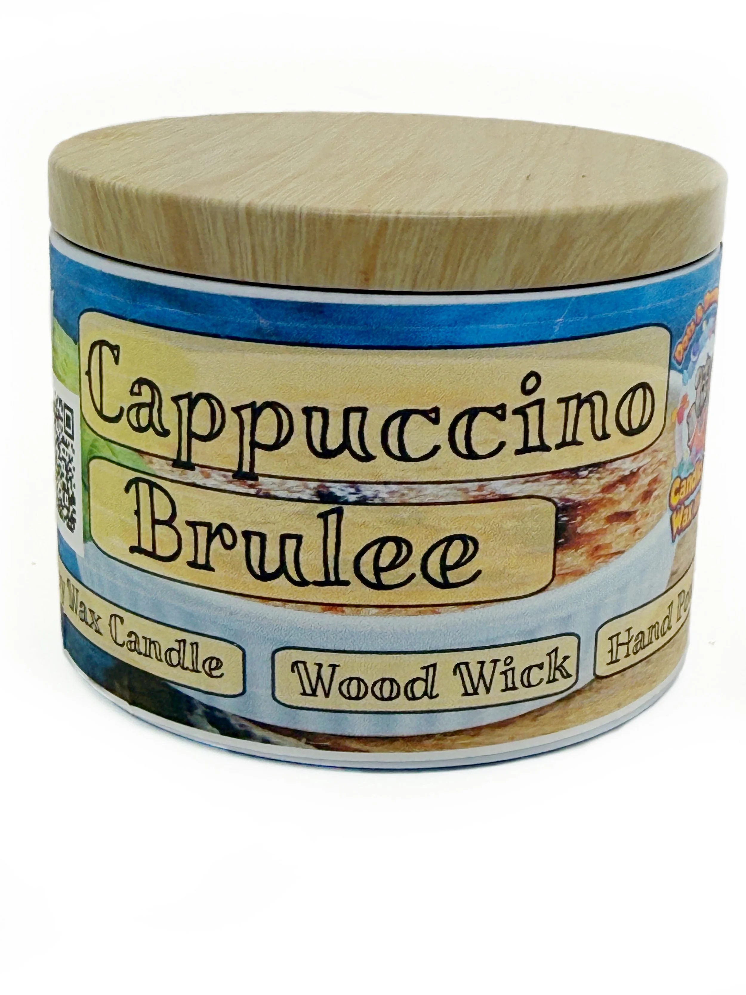 Cappuccino Brulee 6 oz Candle (8 Count Wholesale Pack)