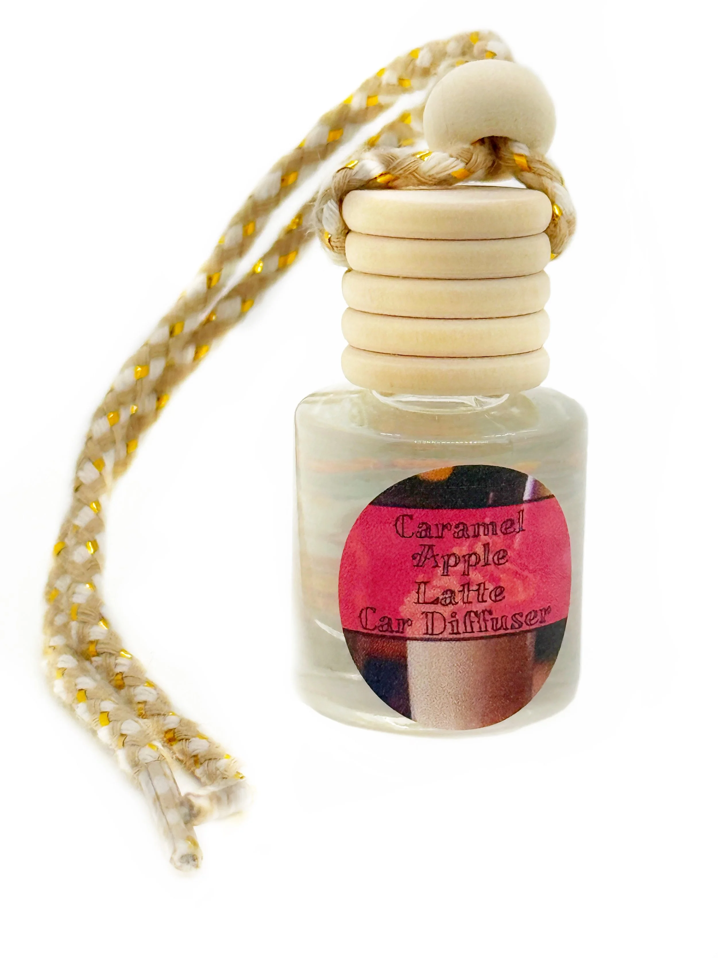 Caramel Apple Latte 8 ml Car Diffuser (8 Count Wholesale Pack)