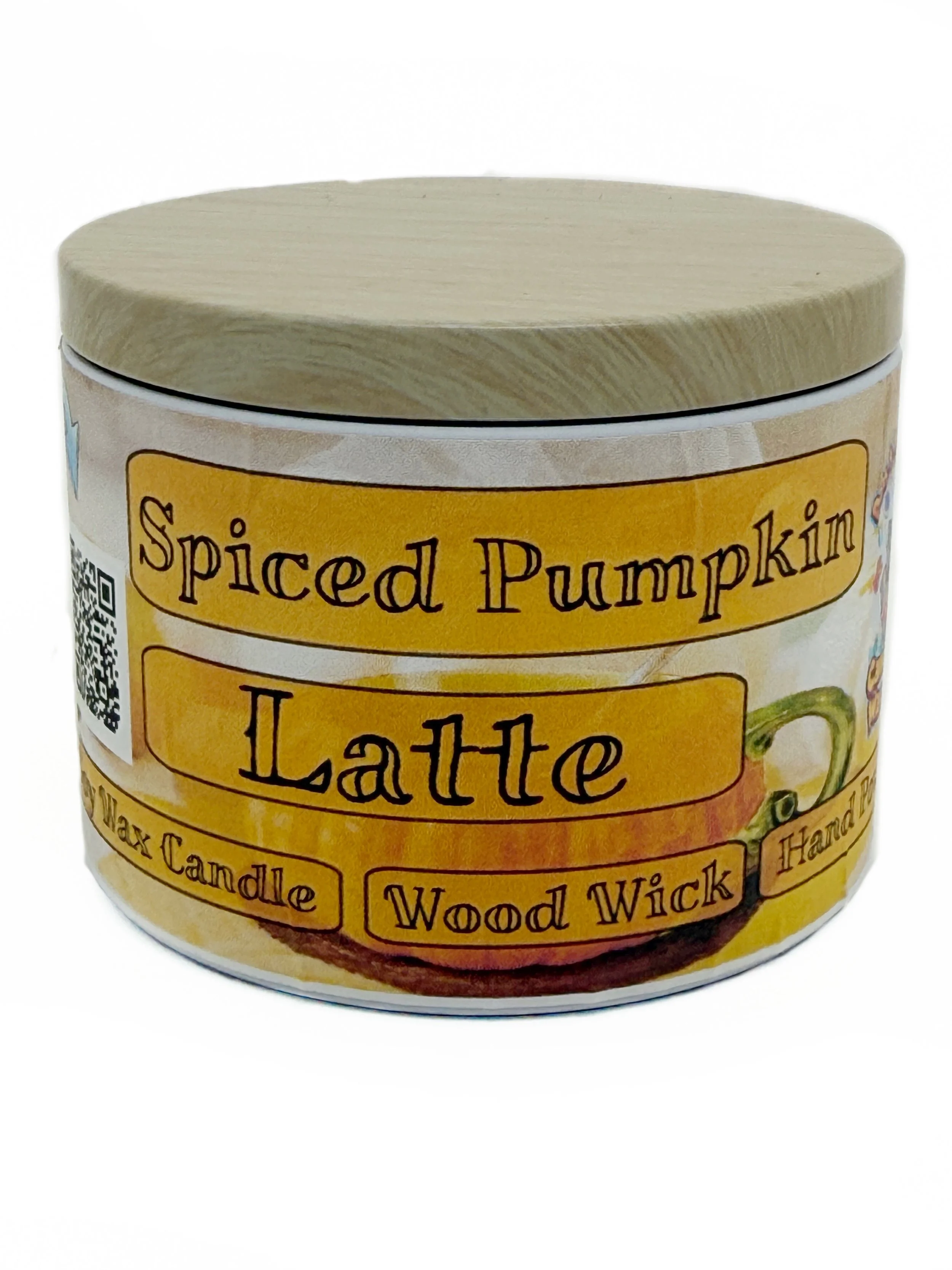 Spiced Pumpkin Latte 6 oz Candle (8 Count Wholesale Pack)