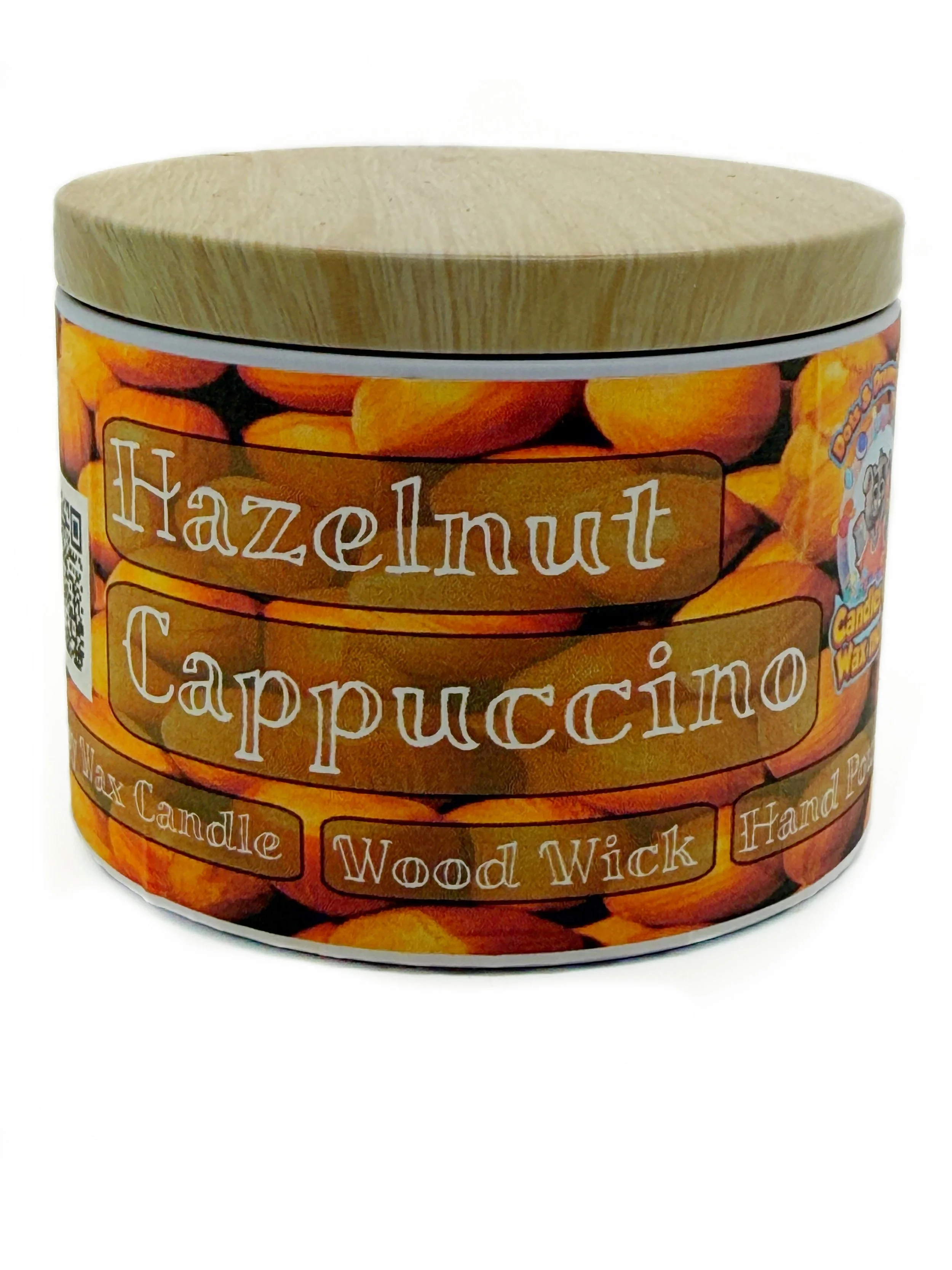 Hazelnut Cappuccino 6 oz Candle (8 Count Wholesale Pack)
