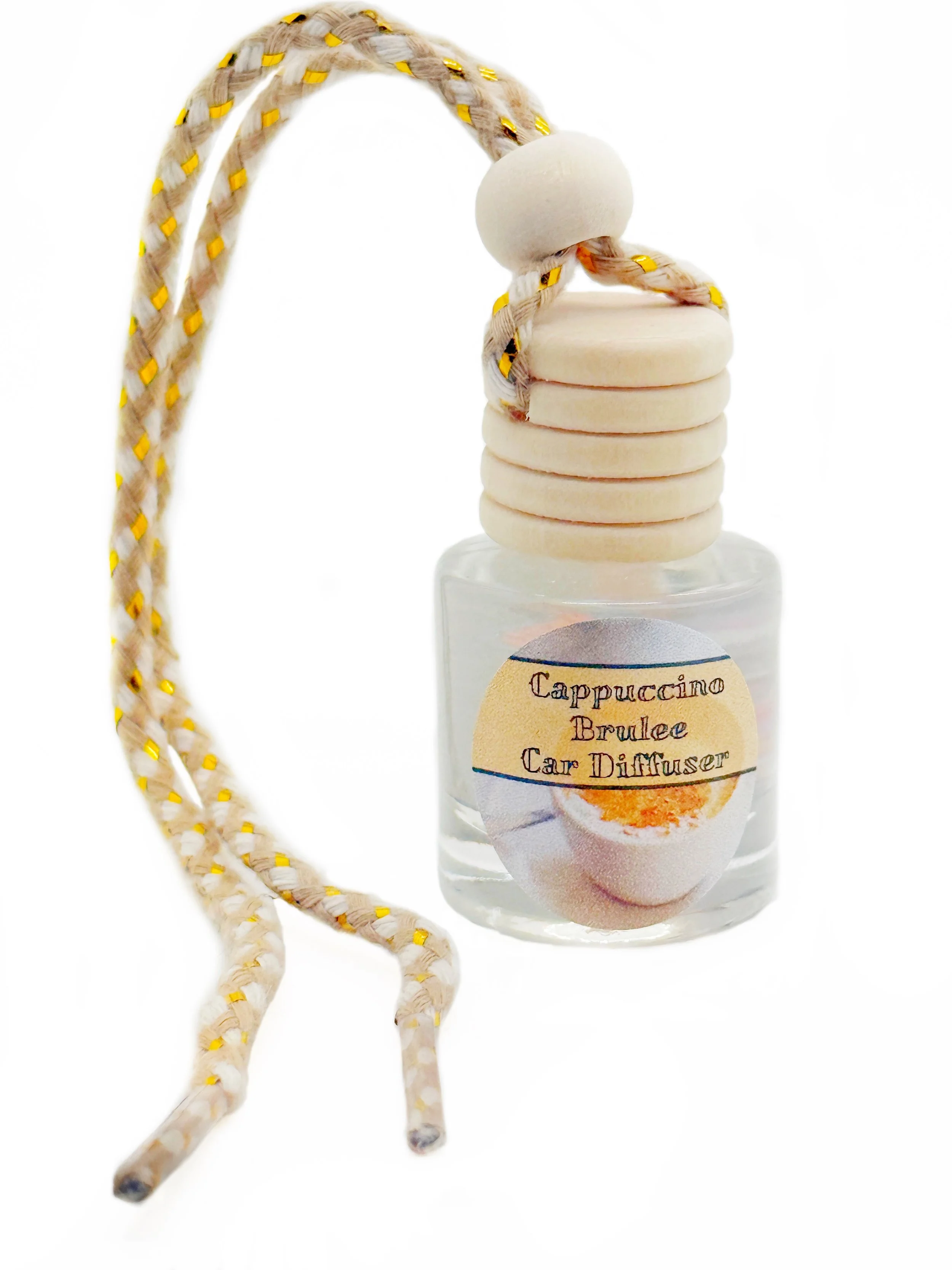 Cappuccino Brulee 8 ml Car Diffuser (8 Count Wholesale Pack)