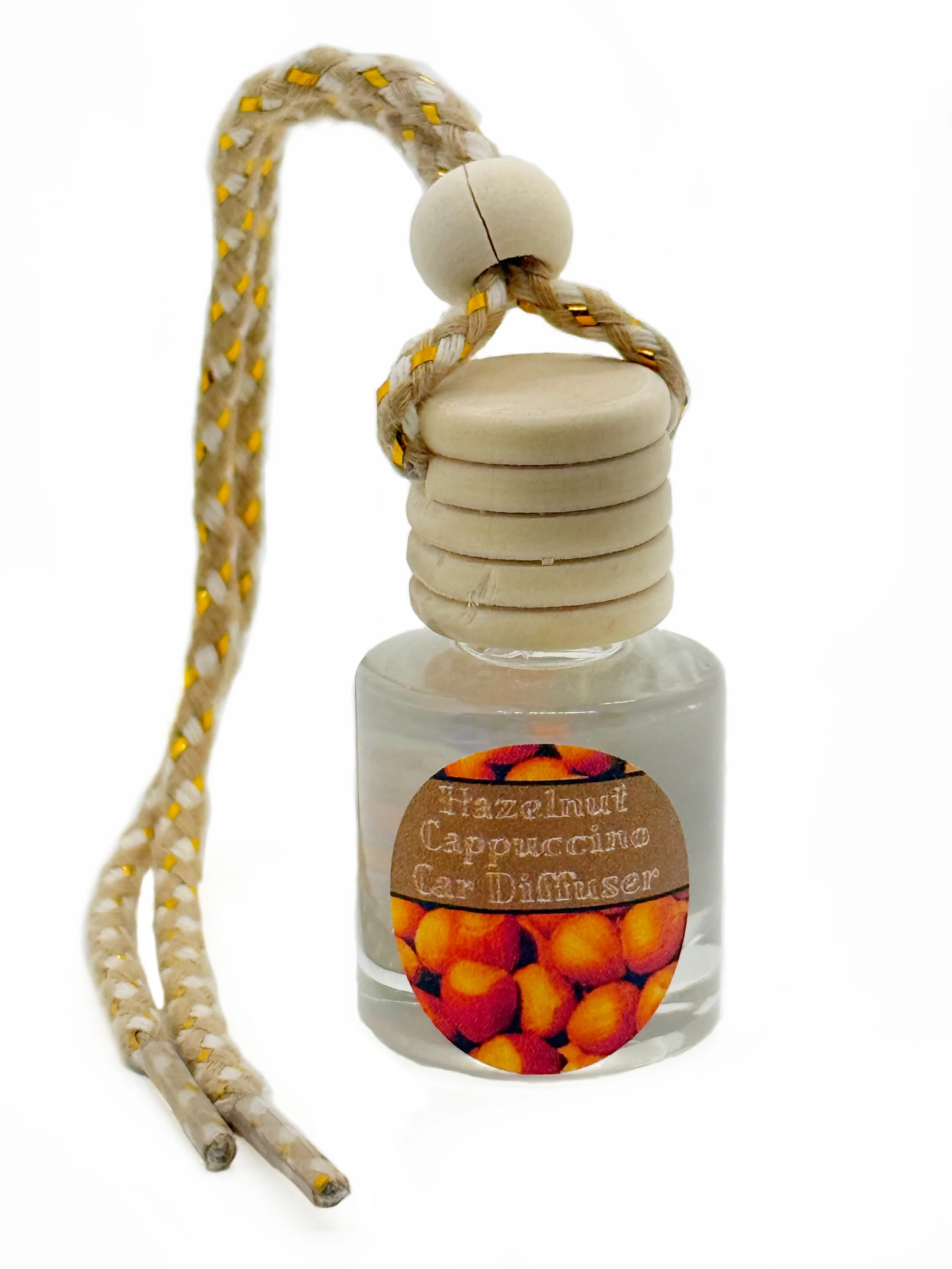 Hazelnut Cappuccino 8 ml Car Diffuser (8 Count Wholesale Pack)