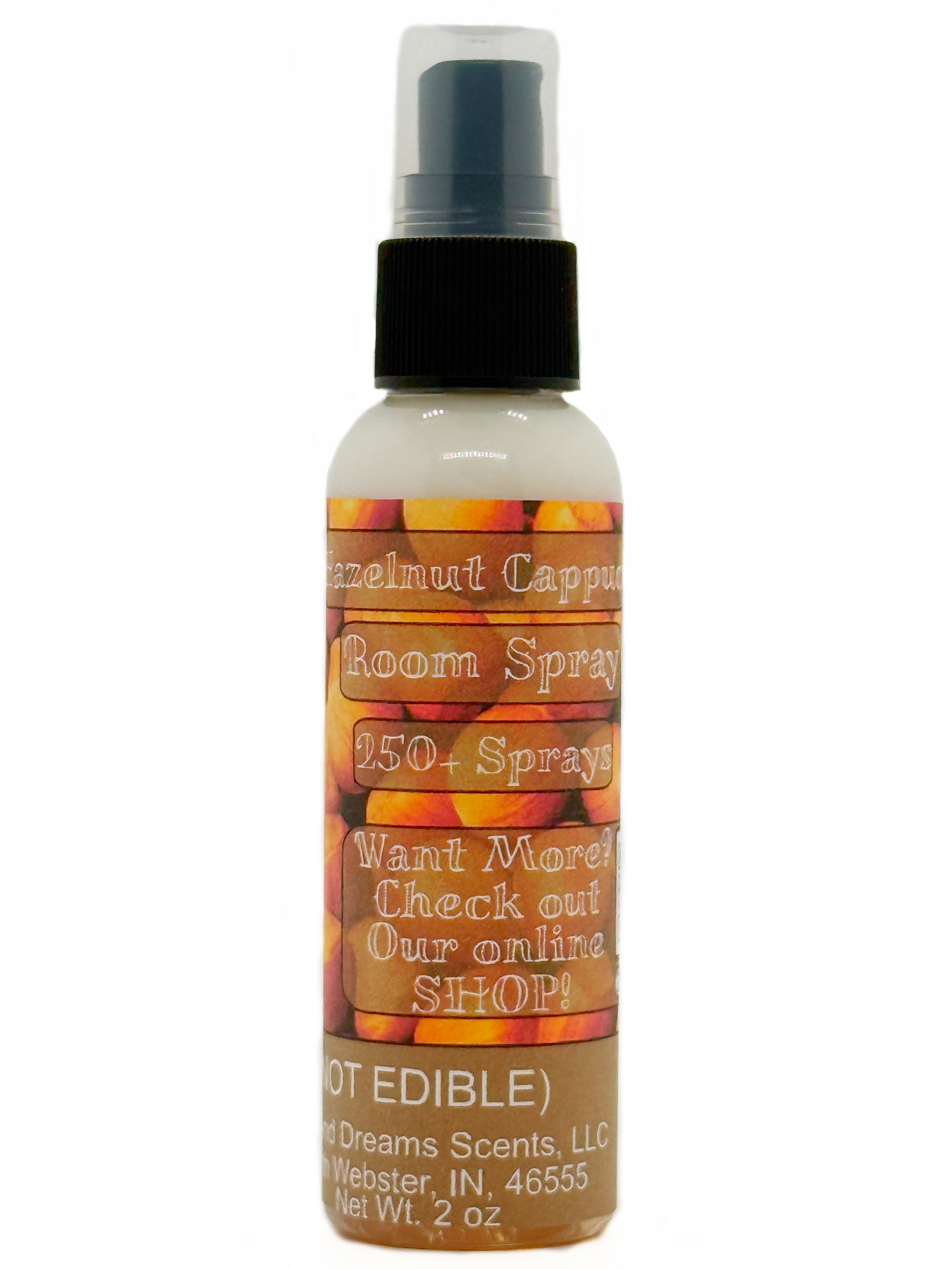 Hazelnut Cappuccino 2 oz Room Spray