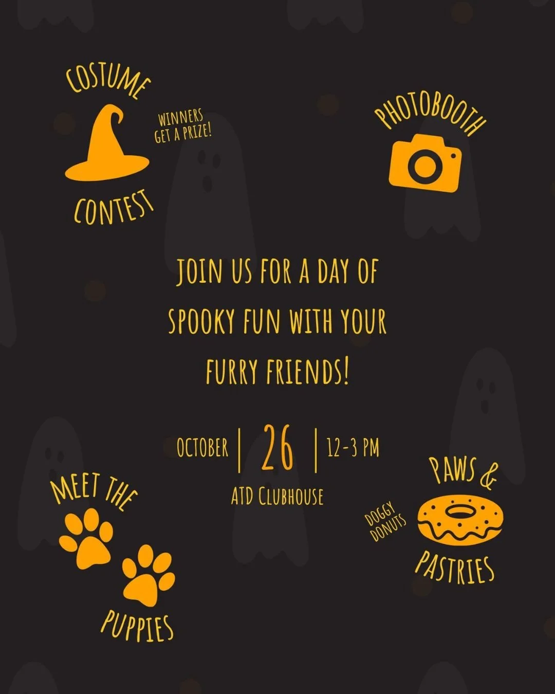 π You bring the costume and we’ll bring the puppies!
Our Help the 5 Thrive Halloween event is this October 26 at @atdclubhouse.
Come meet our rescued Husky mix pups, enjoy treats, and help us reach our $5,000 goal!
π RSVP or donate : link in