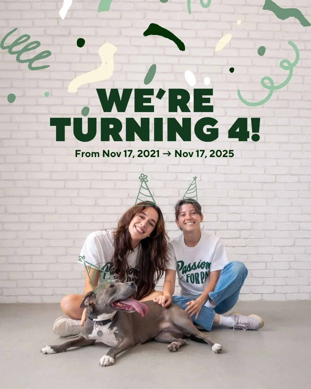 🌟Four years ago, Passion for Paws was just a dream.

Today, we&rsquo;re a thriving rescue community in Montreal : we&rsquo;ve built partnerships, expanded our mission, and witnessed transformations we&rsquo;ll never forget.

 Every wagging tail, eve