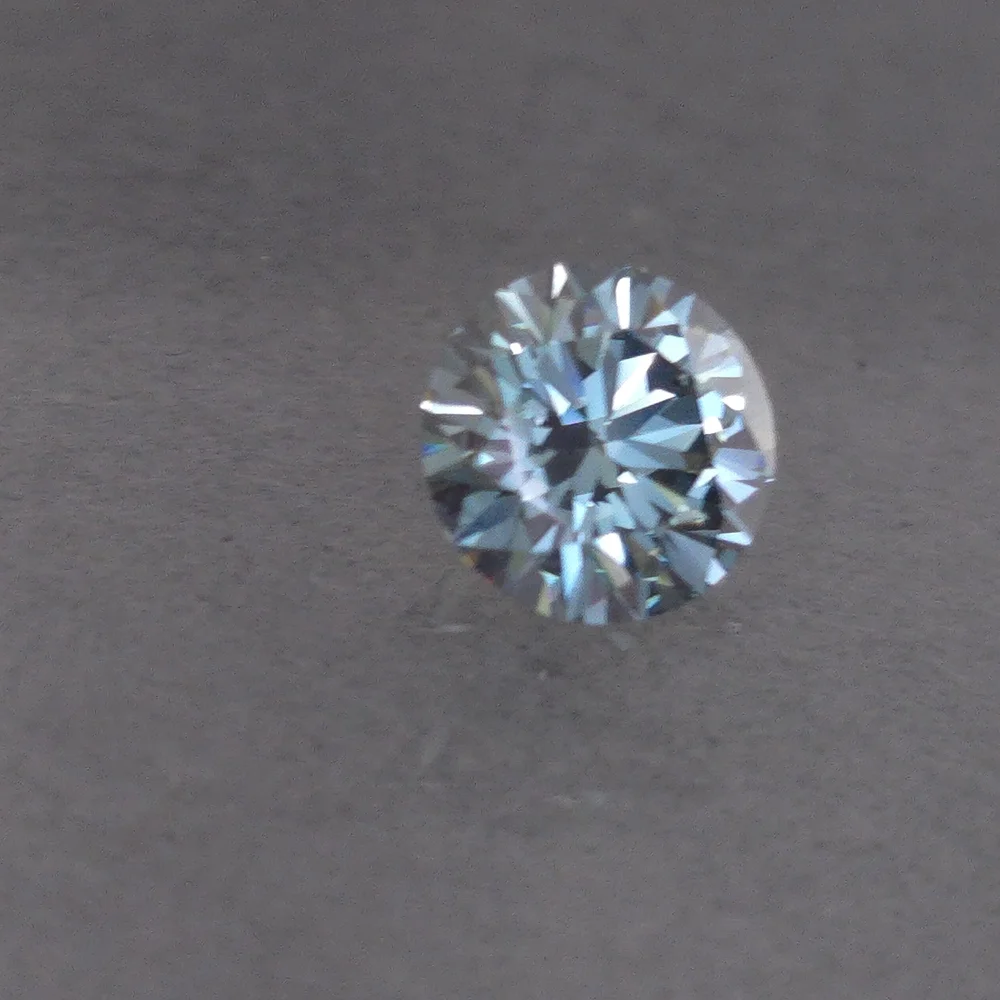 1.01ct Seafoam Green Blue Lab Diamond — The Pacific Lights