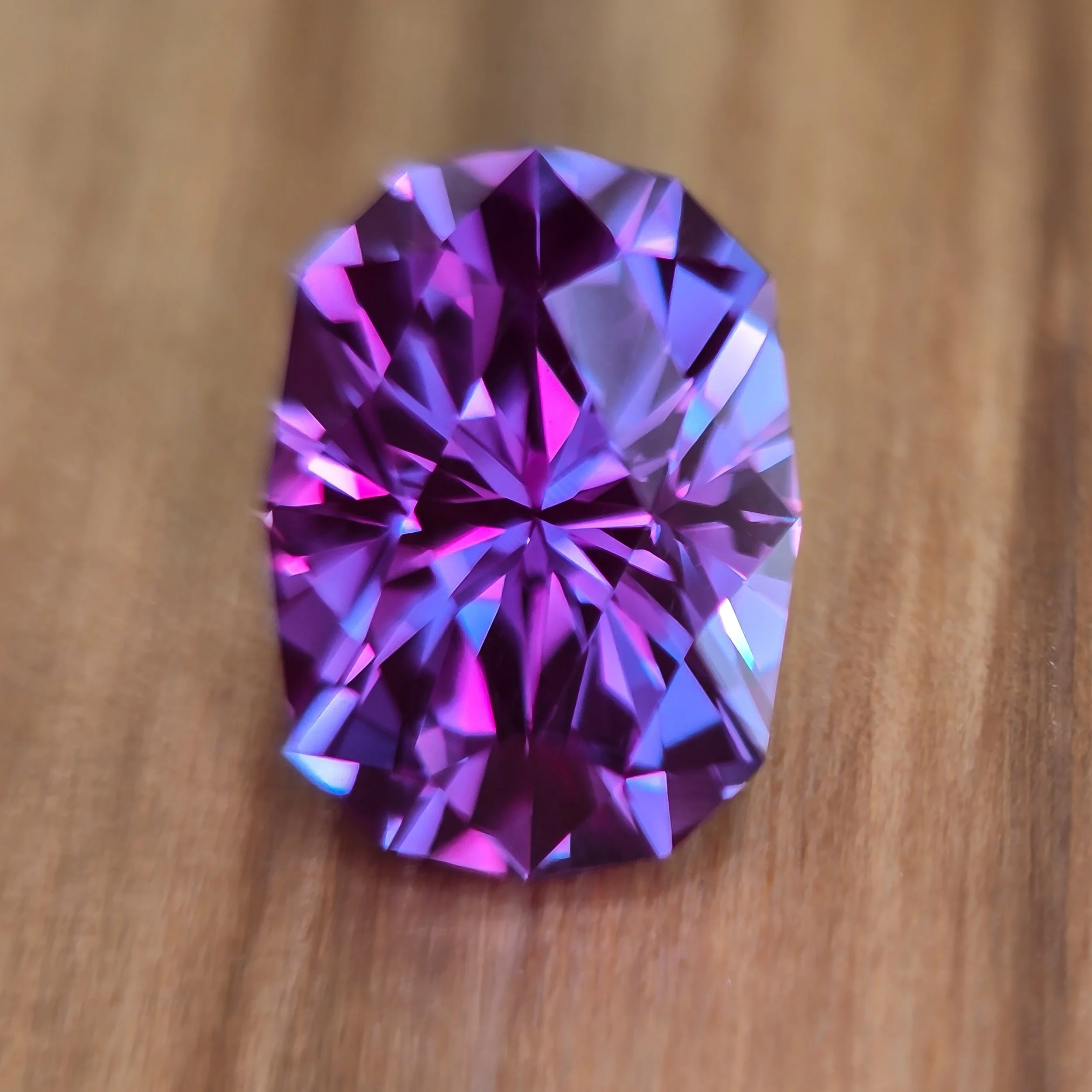11.5mm x 8mm Czochralski Alexandrite Elongated Cushion