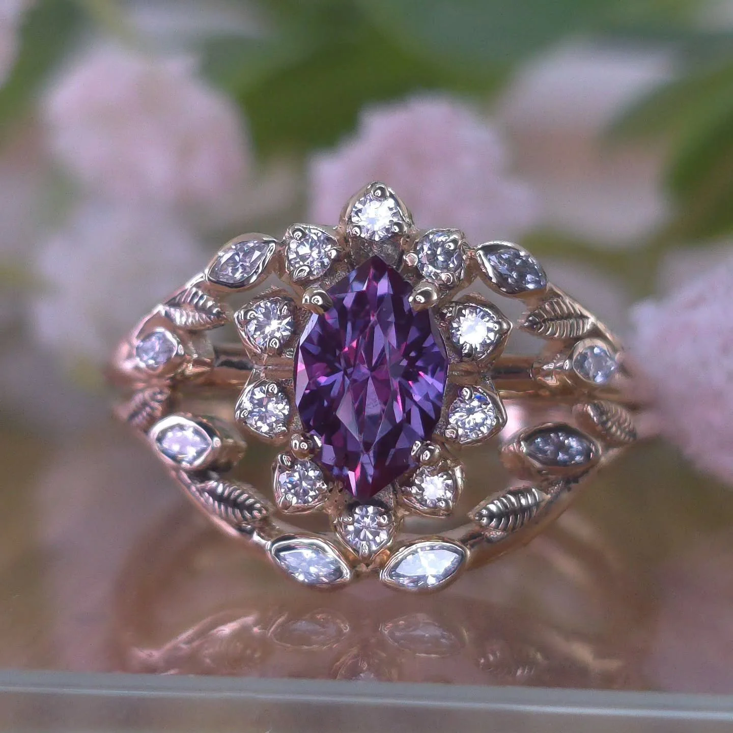 What a fantastic experience working on this bespoke piece! Thank you, A, for entrusting me ✨. With a clear vision for her wedding set upgrade, my client shared her design, and I was more than happy to bring it to fruition. The result &ndash; a 9mm Cz