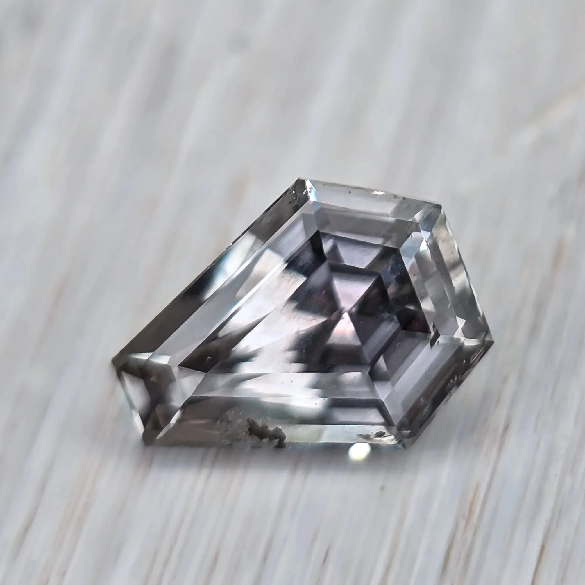 1.3ct Natural Unheated Montana Sapphire Silver