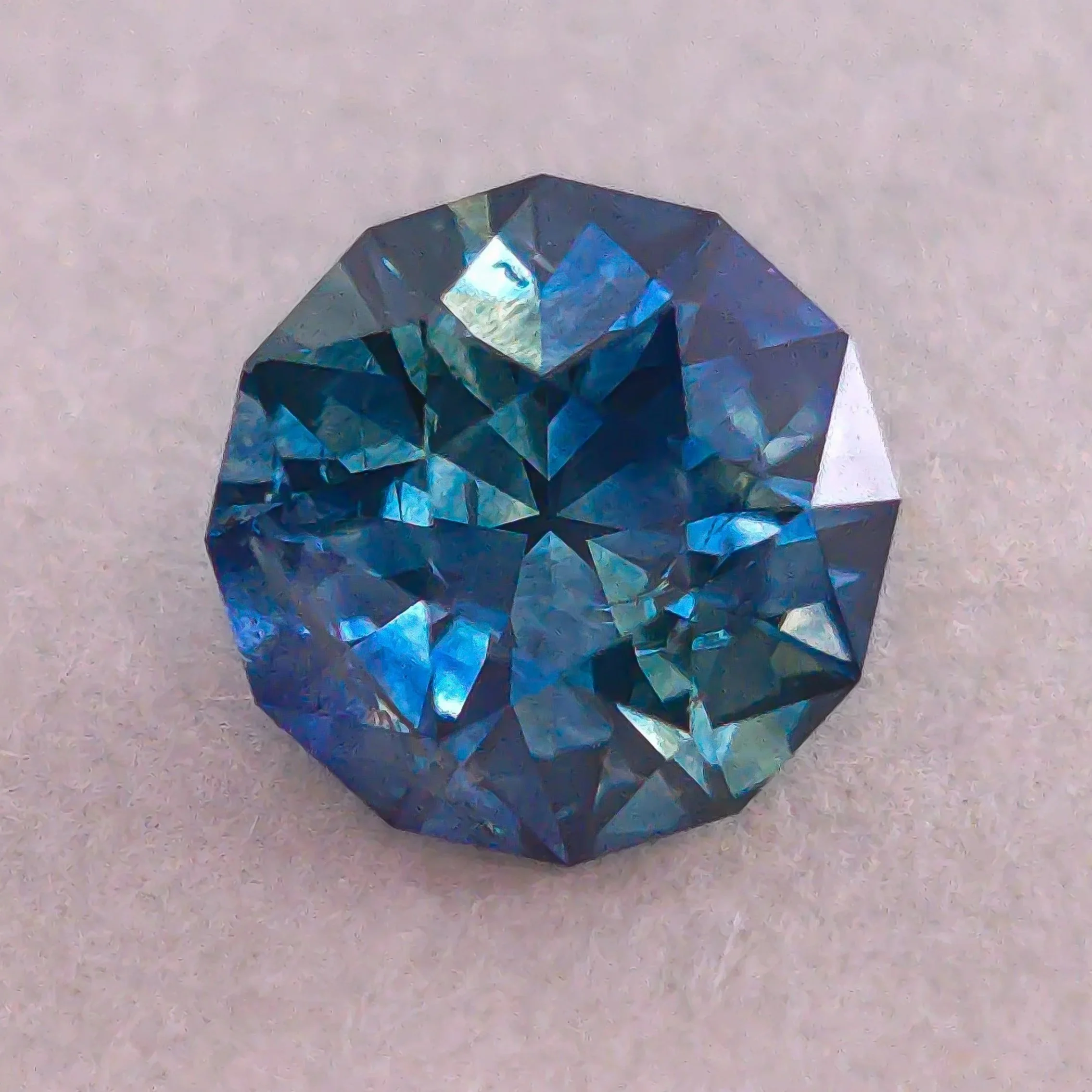 1.7 ct Natural Heated Montana Sapphire - 7.9mm
