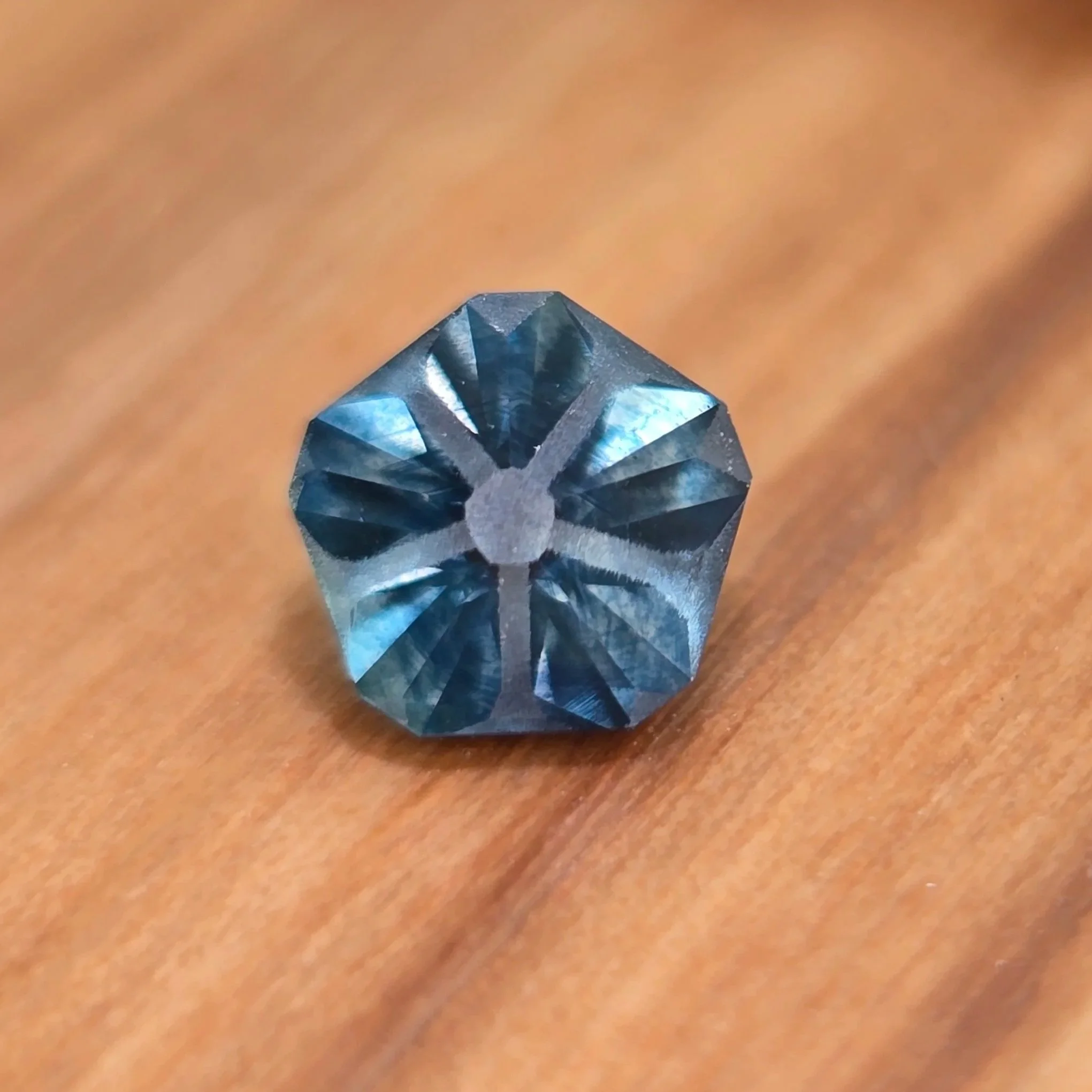 0.55ct Natural Unheated Monana Sapphire - Hanami Design