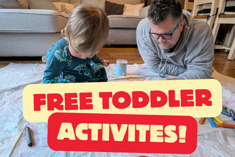 Free & Fun Toddler Activities: A Dad’s List of Low-Cost Ideas at Home