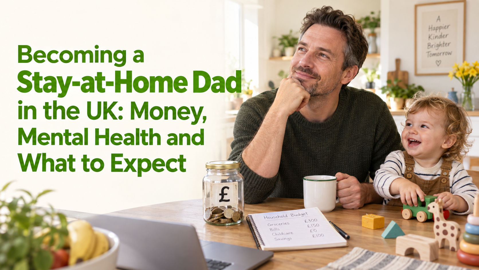 Becoming a Stay-at-Home Dad in the UK: Money, Mental Health and What to Expect