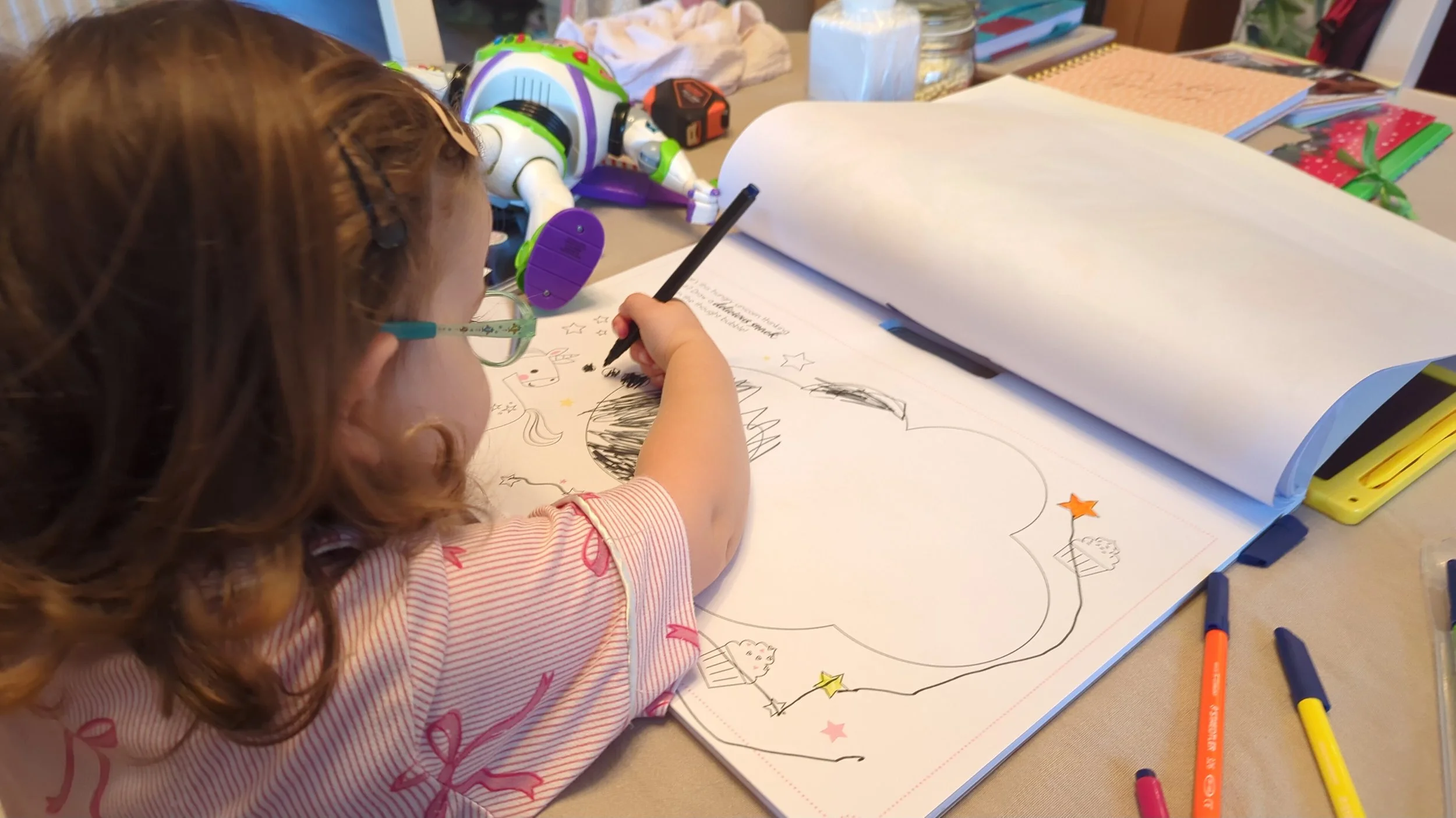 Toddler drawing