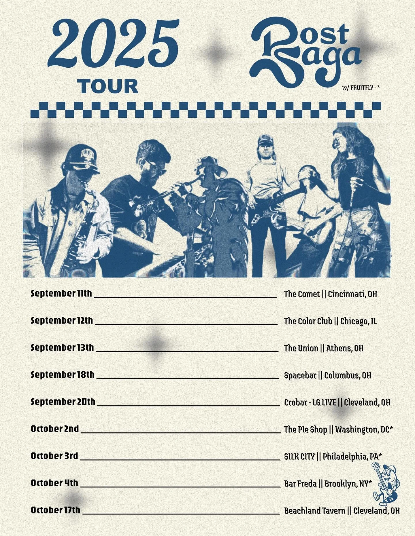 FULL TOUR SCHEDULE
