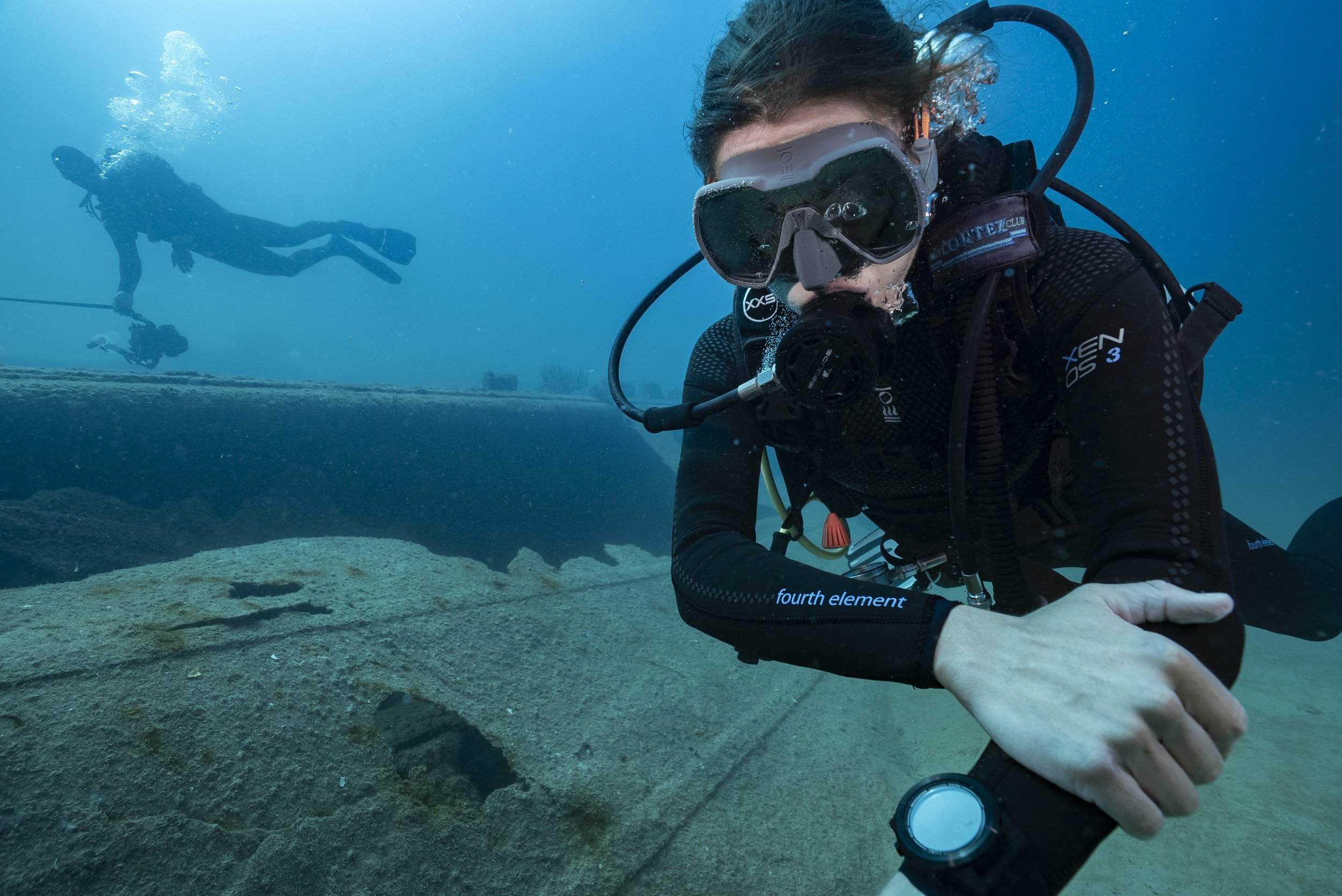 scuba diver in the Sea of Cortez