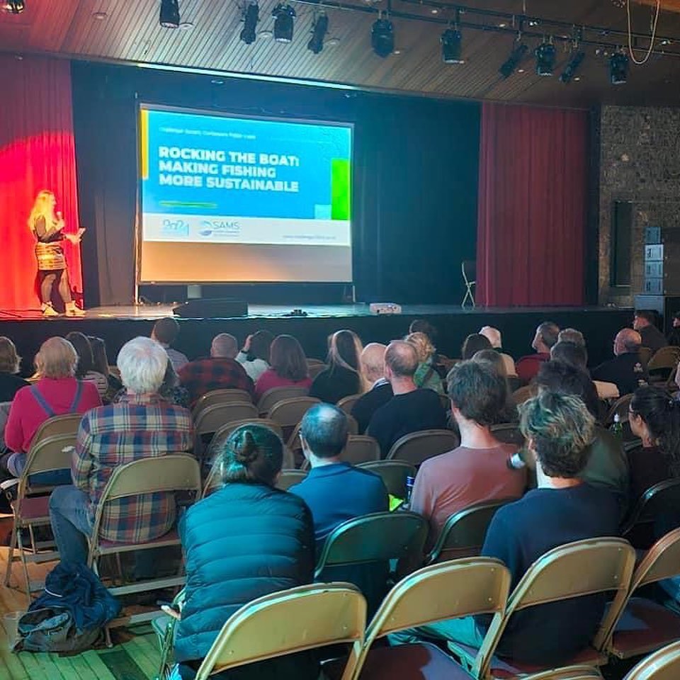 🧬Challenger 2024 wrapped:

🛥️We were delighted to be a part of an evening event &lsquo;Rocking the boat: making fishing more sustainable&rsquo; at the Challengers conference, which this year, was held in the beautiful Oban 🏴󠁧󠁢󠁳󠁣󠁴󠁿 

🎬Featur
