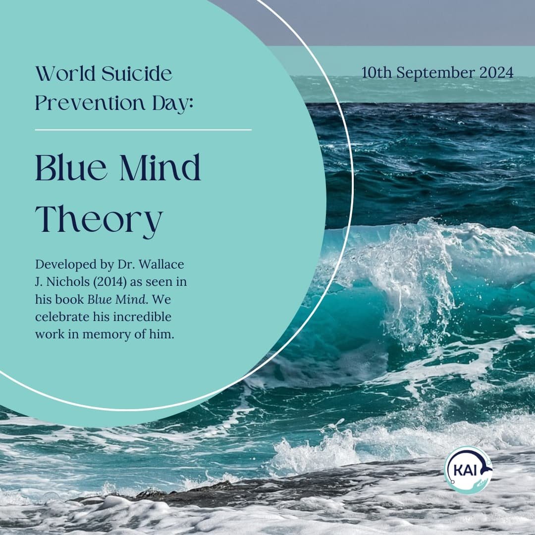 🧠 Discussing Blue Mind: 

🕯️Today is World Suicide Prevention day. It serves as an important reminder to check up on loved ones and prioritise our mental health within our lives. We also remember those that have sadly lost their lives, as well as s
