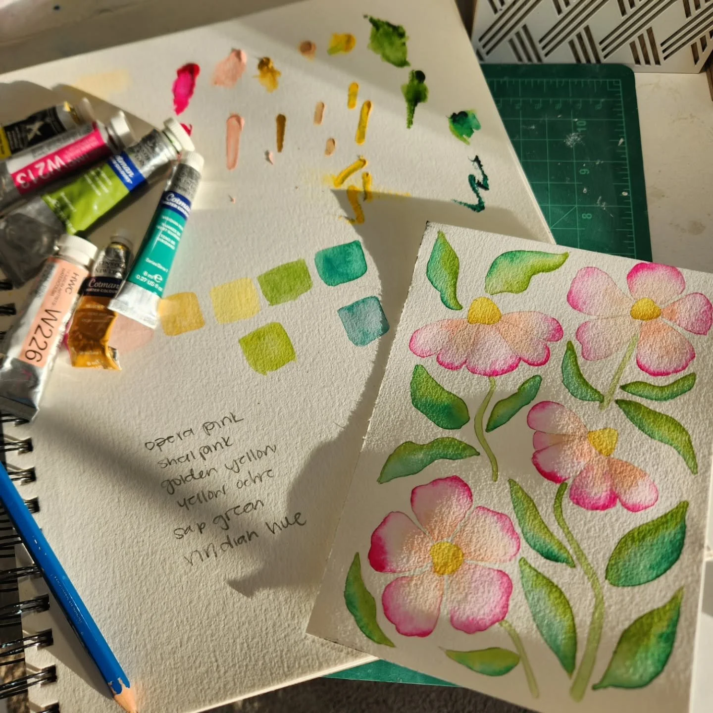 Something special in the works 🤗😘
.
.
.
.
.
.
#watercolorflorals  #pinkflorals #loosewatercolorflorals  #paintingprocess