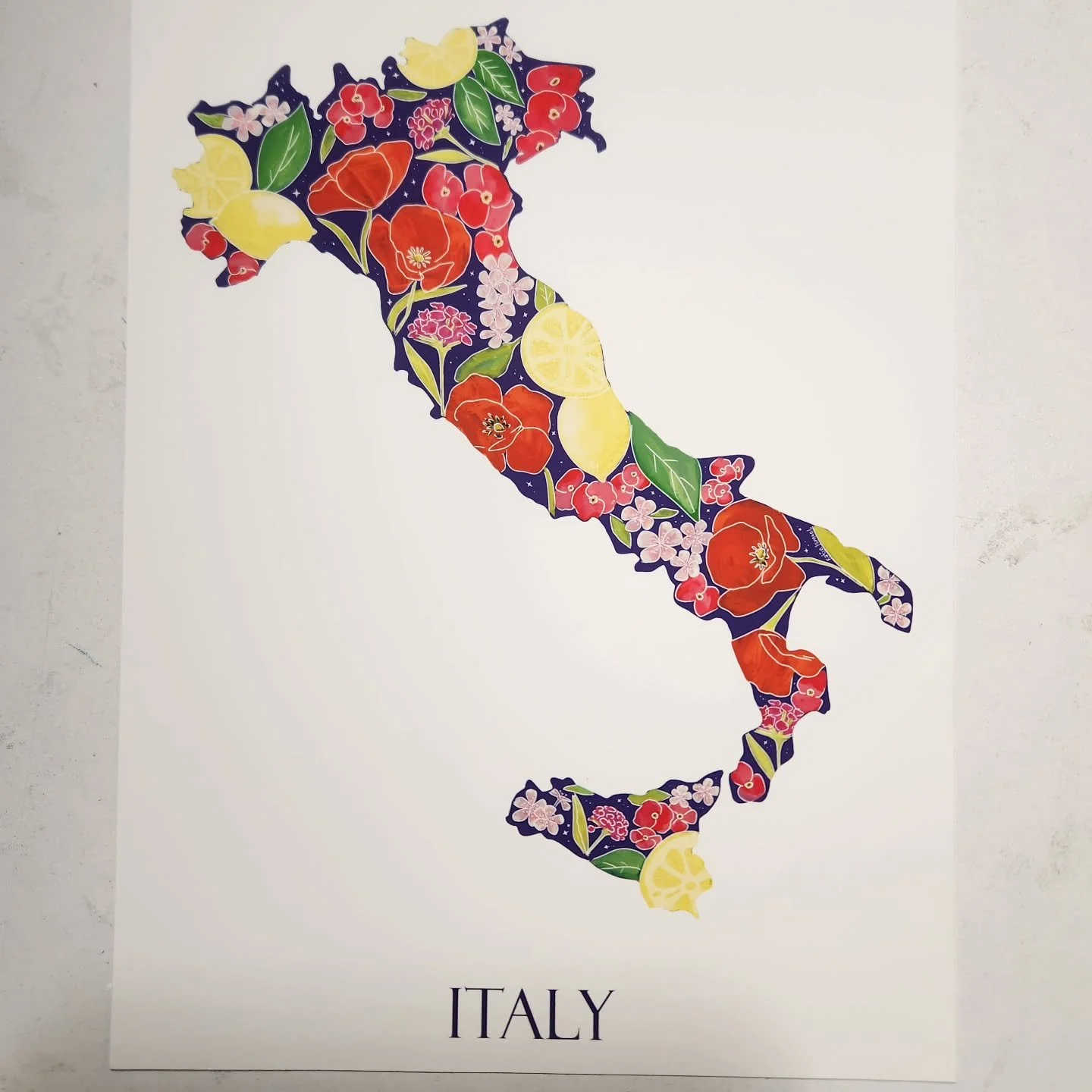 What's Italy without lemons and poppies?
#italytravel #italy #travelposter #italianflowers #italianlemons