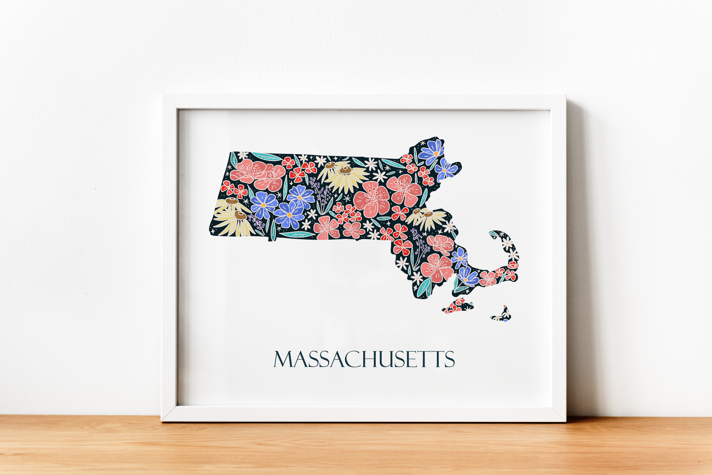Massachusetts State Wildflower Print