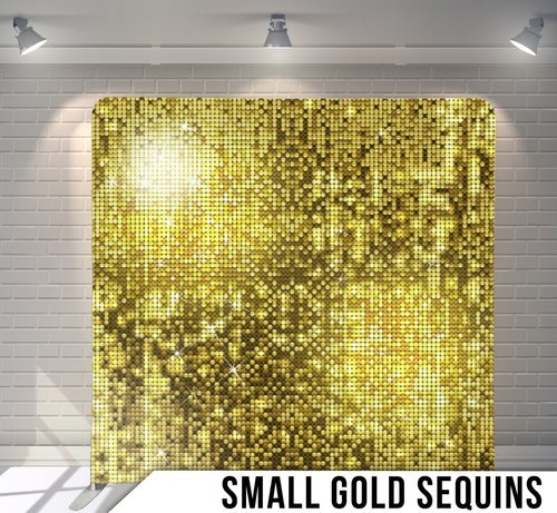 Small Gold Sequin Tension Cloth