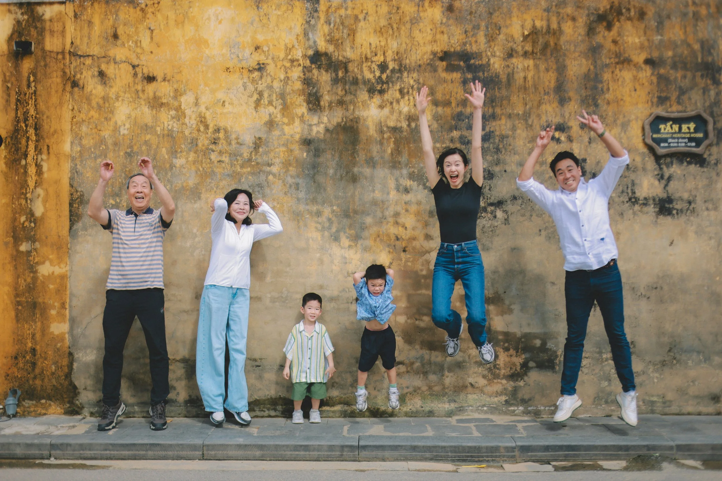 Parents and grandparents passing faith to the next generation through prayer and discipleship