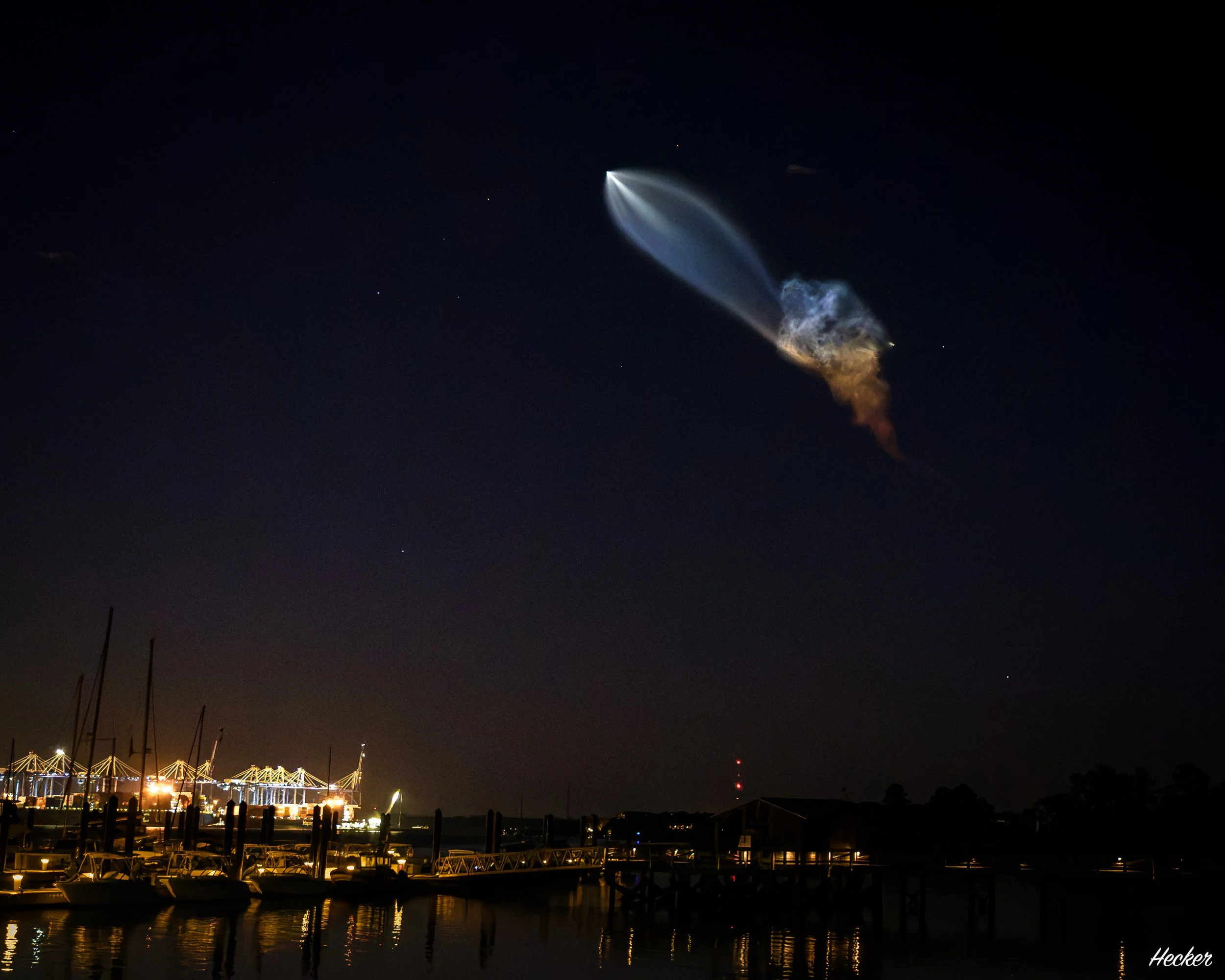 SpaceX Fly-By,
Charleston, South Carolina