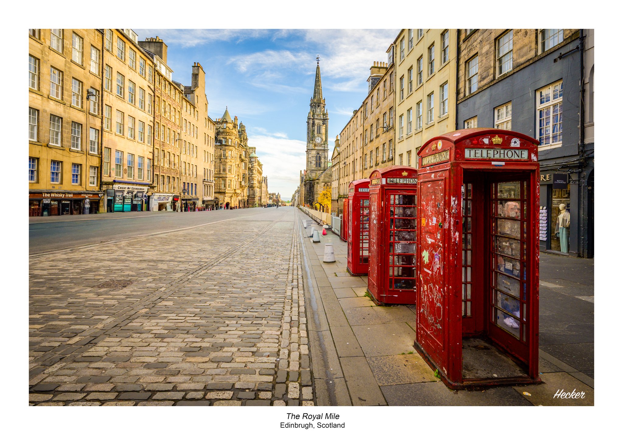 The Royal Mile,
Edinburgh, Scotland