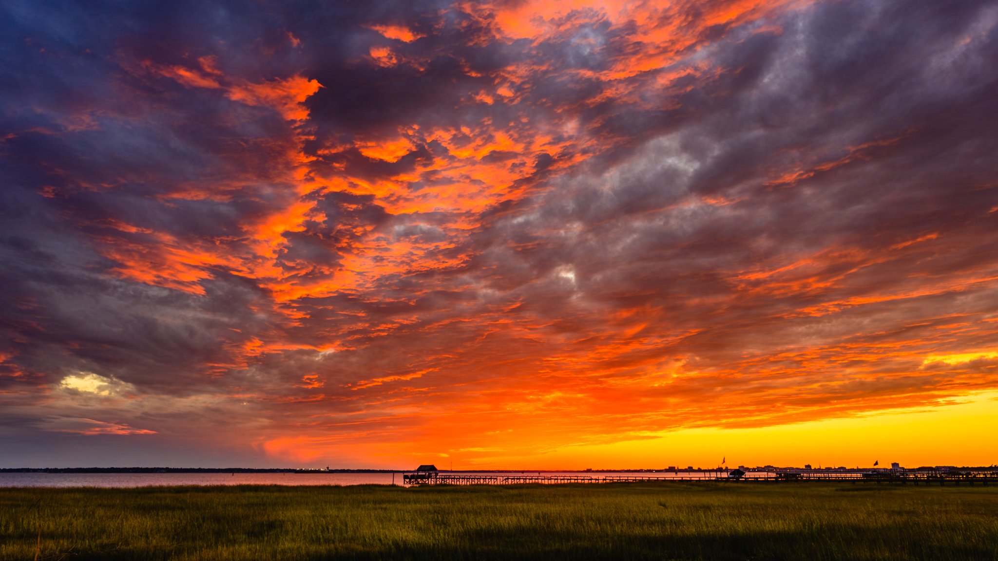 Fire in the Sky,
Mount Pleasant, South Carolina