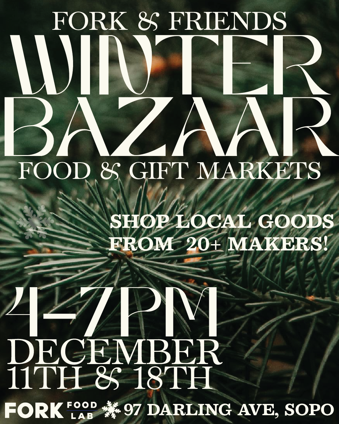Fork &amp; Friends Winter Bazaar